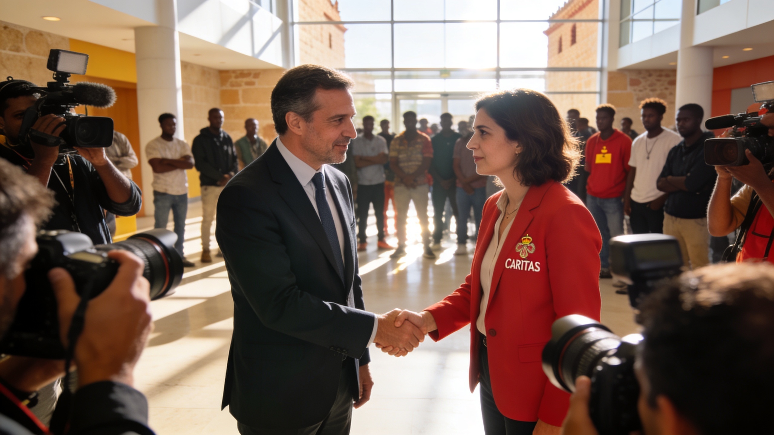 En Extremadura se firma un importante acuerdo con Cáritas en medio de polémicas sobre migrantes Español.News