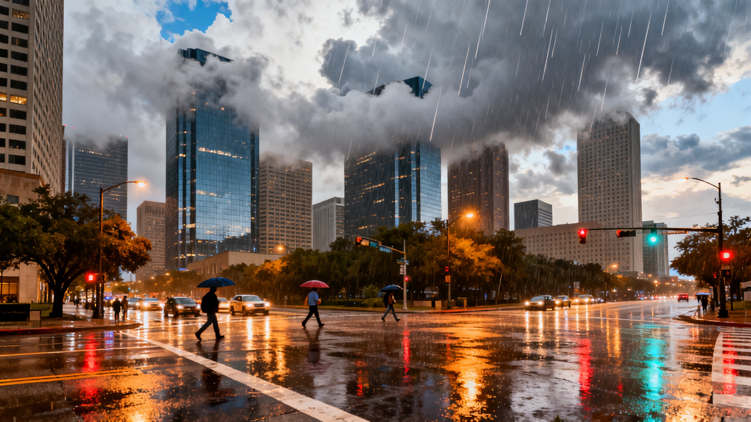 Por qué en Houston y las grandes ciudades de Europa hay más llovizna y lluvias Español.News