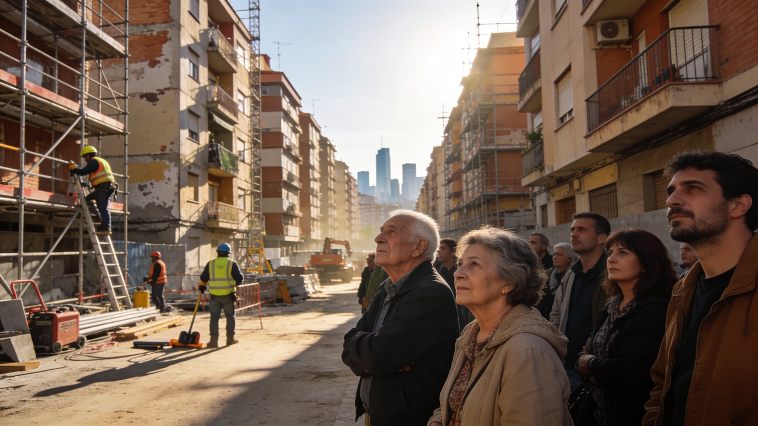 Las autoridades lanzan un ambicioso programa de rehabilitación de 4.000 viviendas en zonas vulnerables Español.News