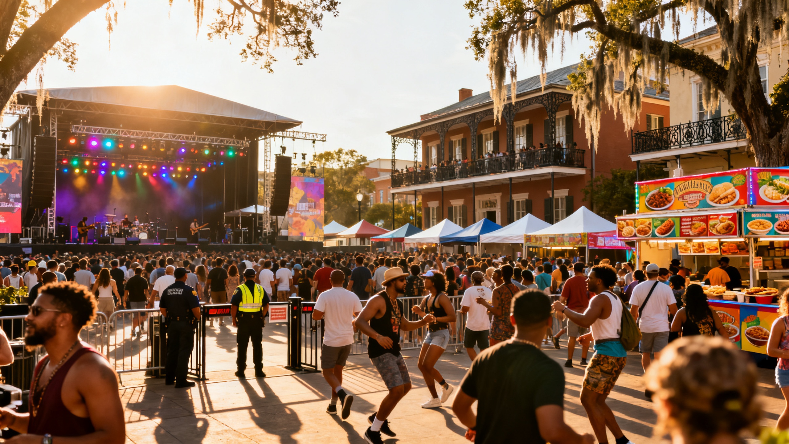 Por primera vez en años, restringen el acceso al festival de Nueva Orleans por aforo completo Español.News