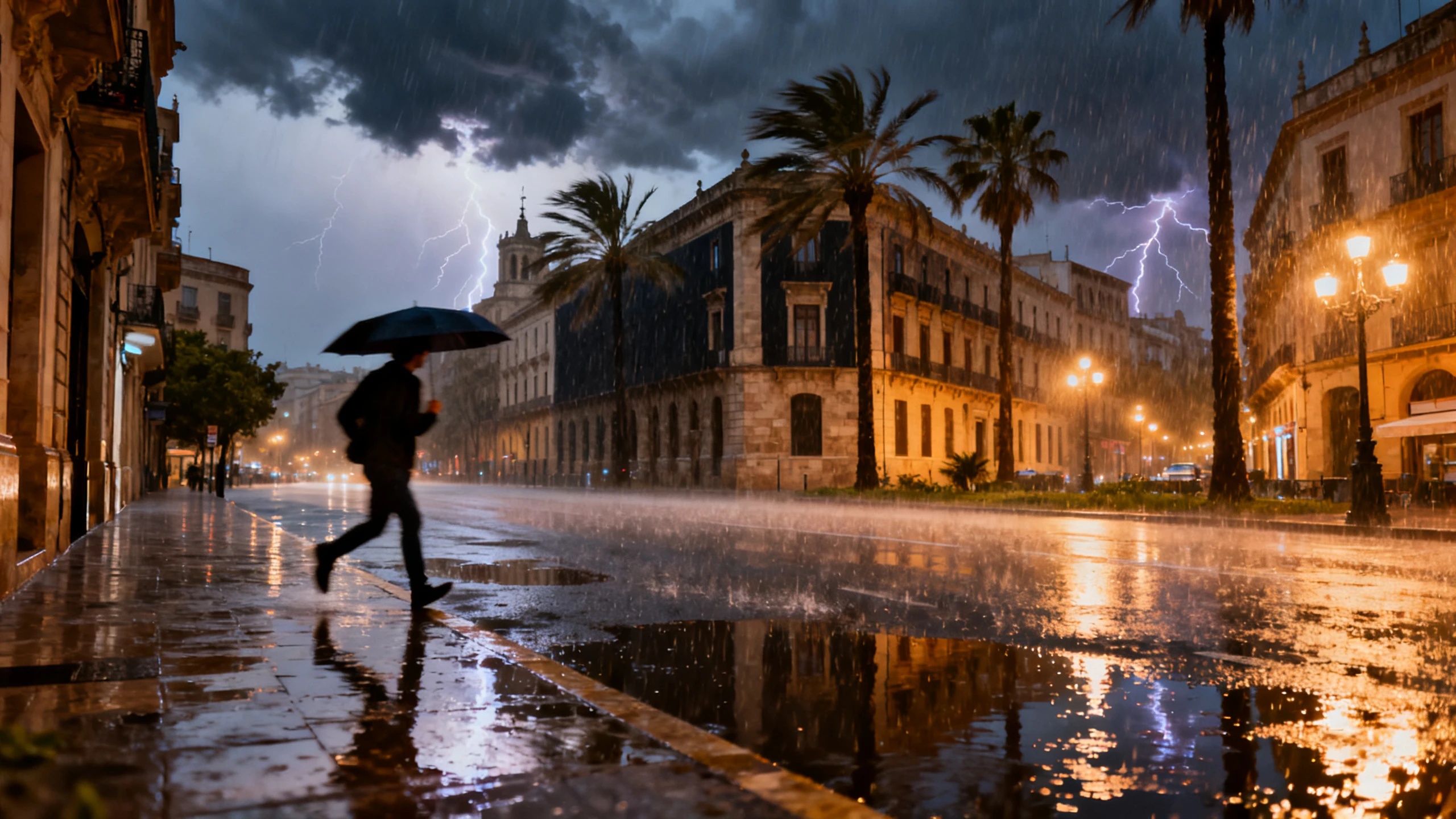 En qué zonas de la Comunidad Valenciana se prevén fuertes lluvias y tormentas Español.News
