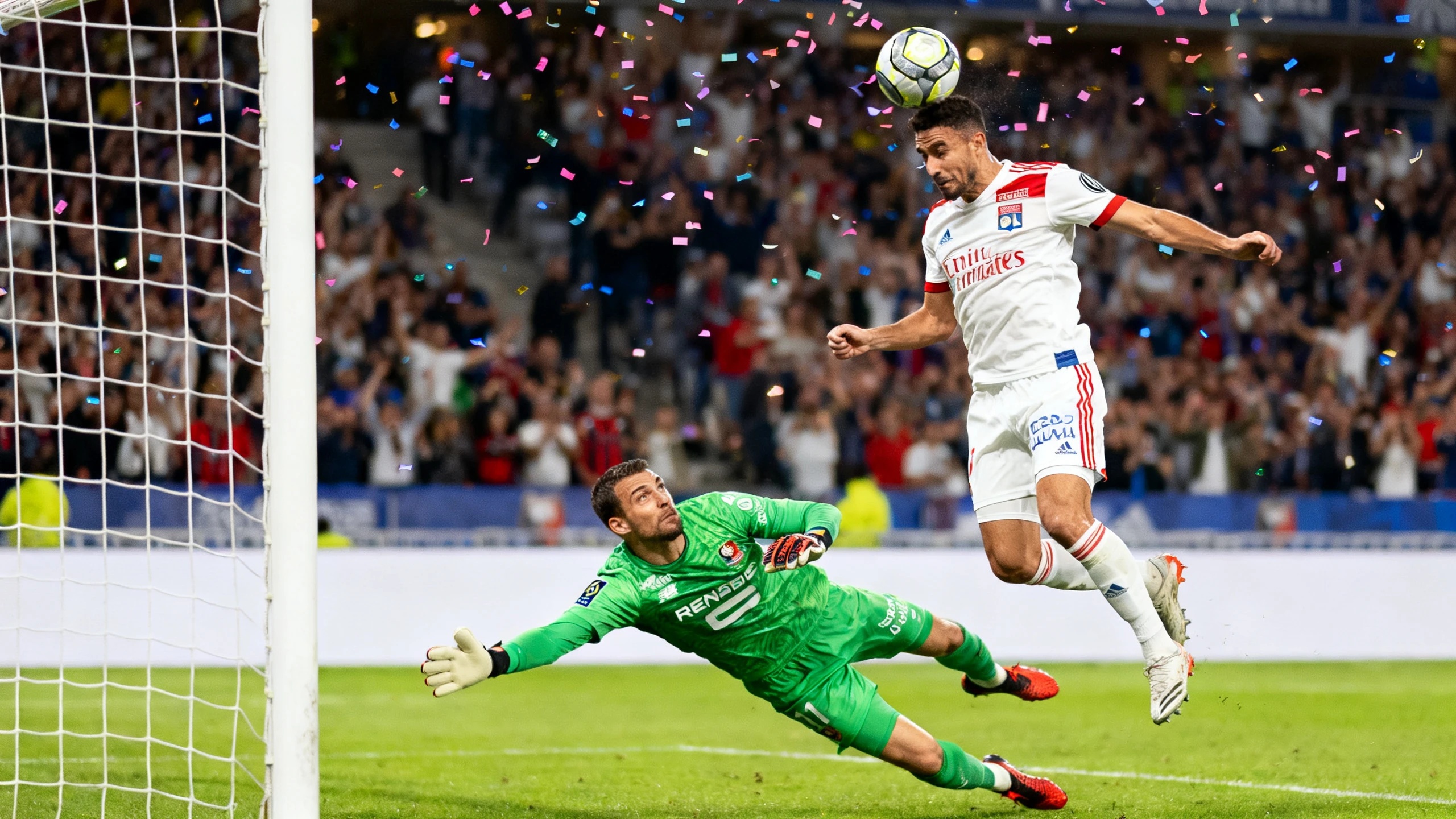 Partido decisivo en Lyon: el OL supera al Lille y se acerca a la Liga de Campeones Español.News