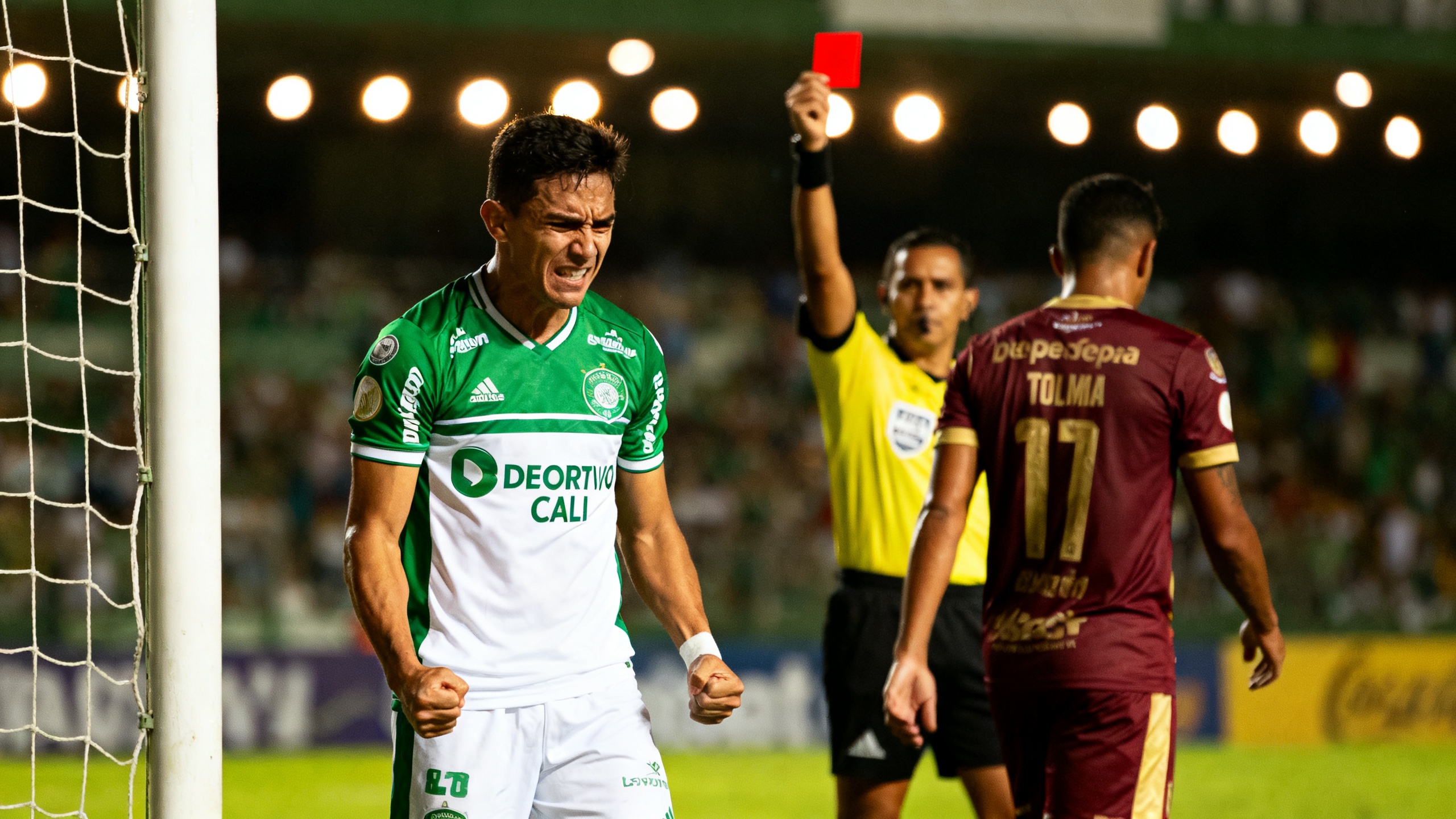 Expulsión y penalti: cómo el partido en Ibagué cambió el destino del Deportivo Cali en el torneo Español.News