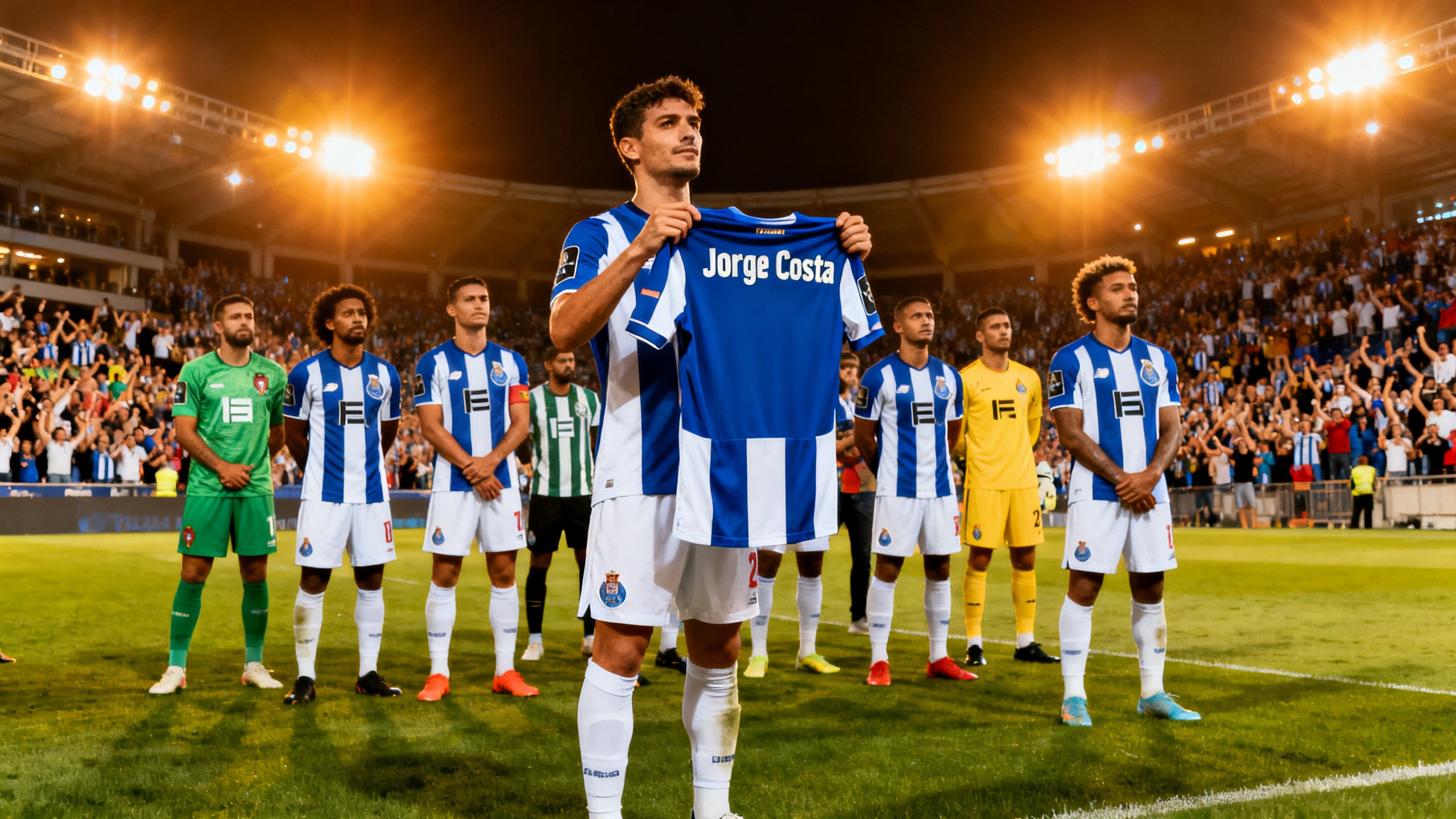 En Oporto, el estadio rindió homenaje a Jorge Costa durante la celebración del título Español.News