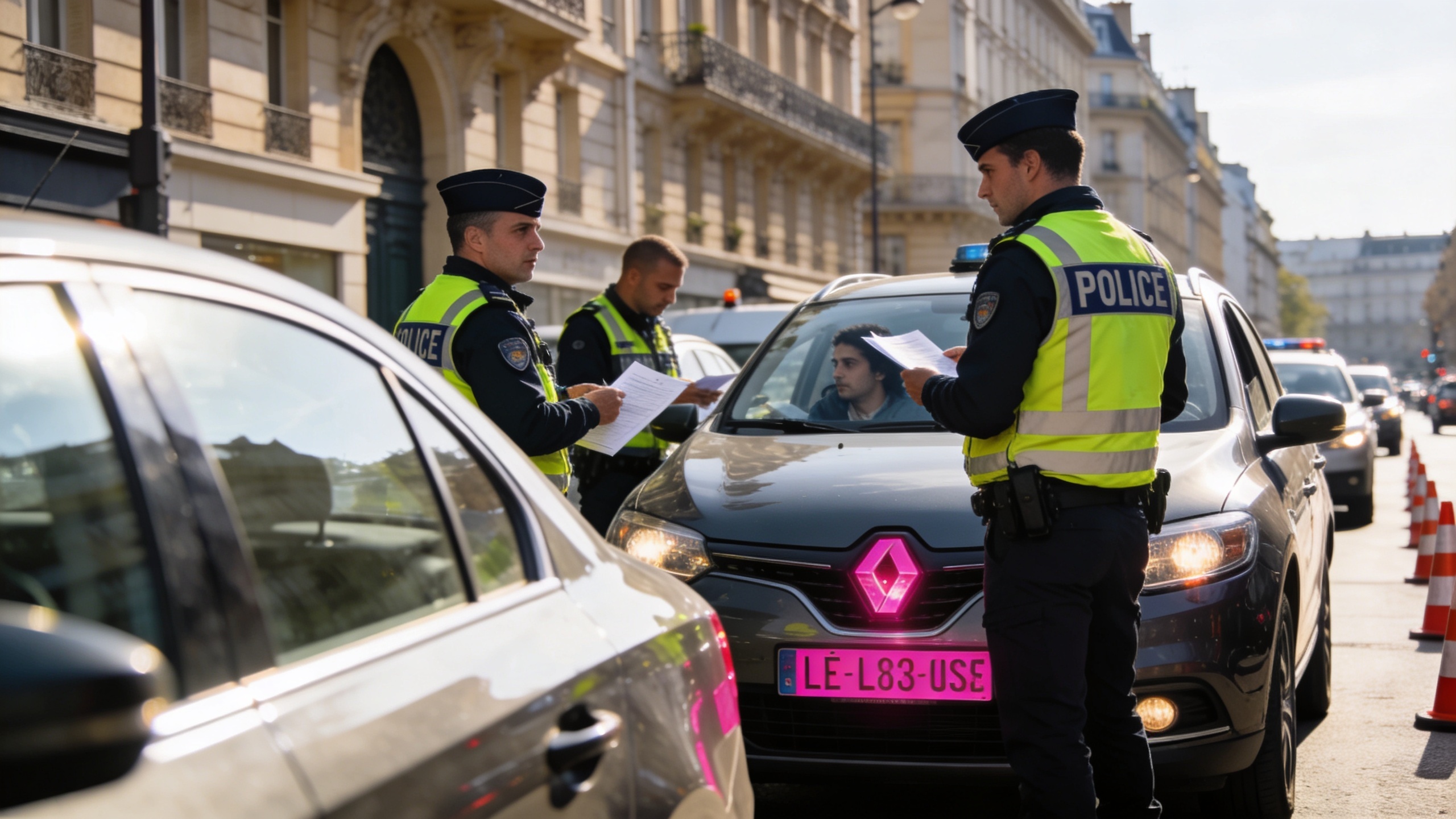 Las autoridades francesas cambian las reglas: nuevas matrículas rosas para los coches registrados Español.News