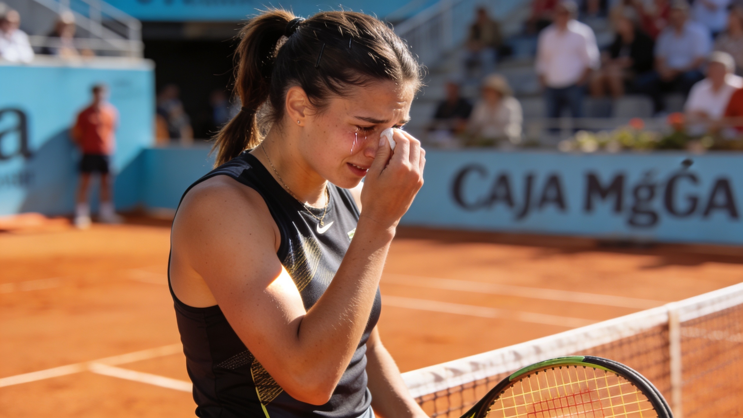 Olor en la pista y quiebre emocional: así salvó Andreeva el partido en Madrid Español.News