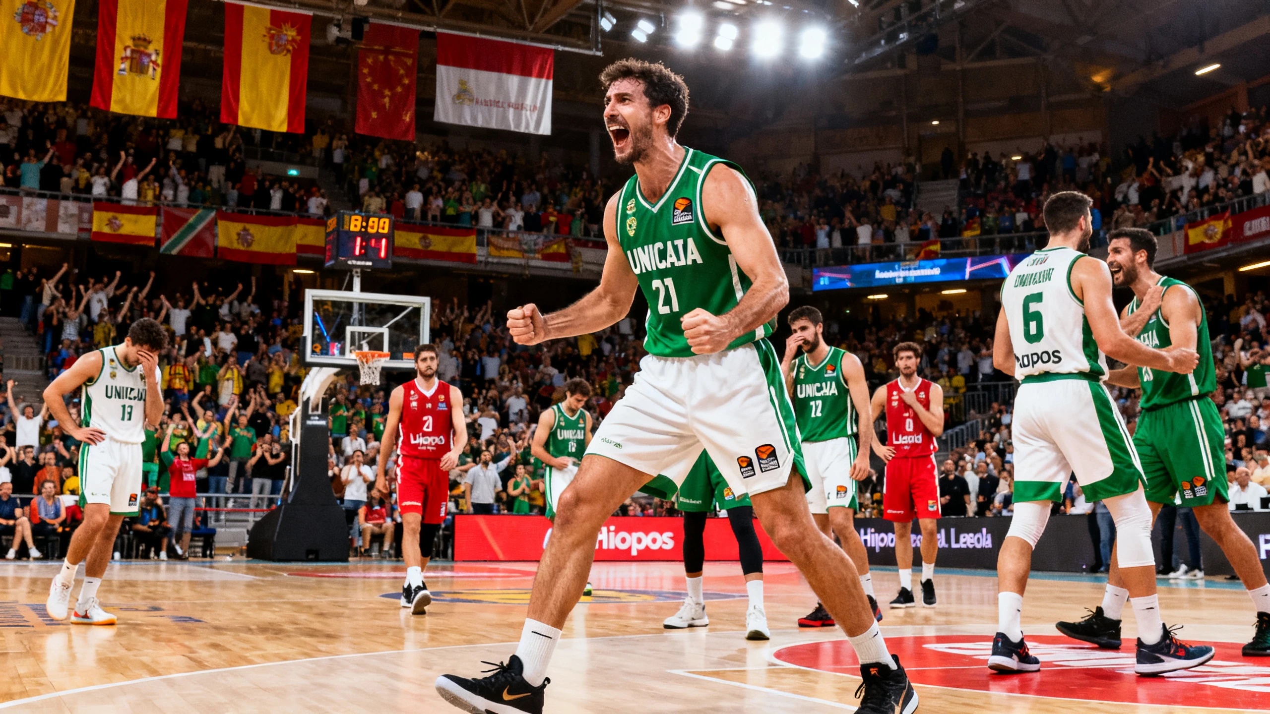 Liga Endesa de baloncesto: Unicaja se acerca a la zona de ‘play-off’ tras la victoria Español.News