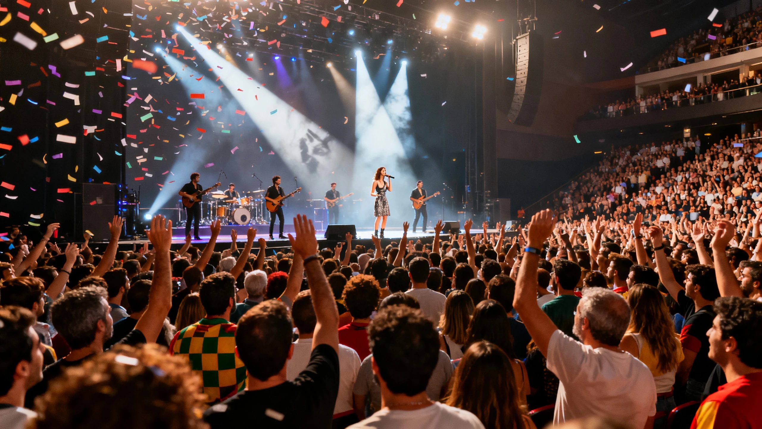En Madrid se celebró un gran concierto de la ETS con la participación de Luz Casal y otras estrellas Español.News
