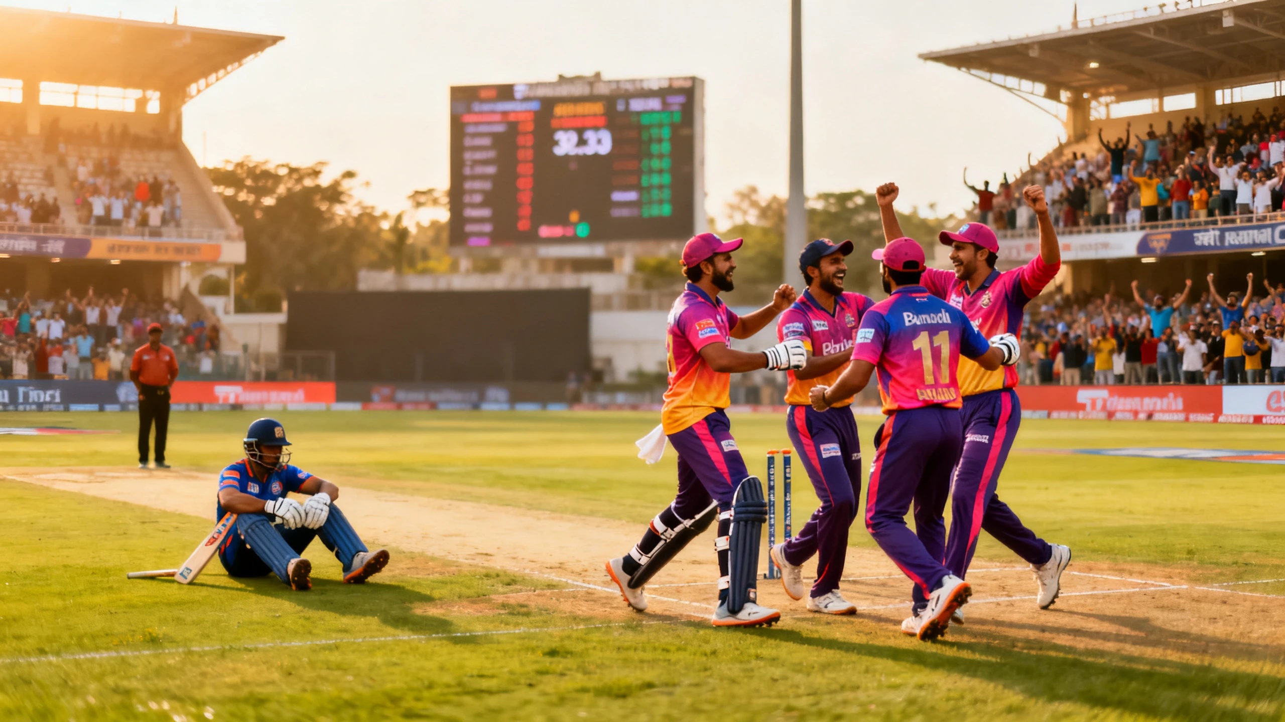 En Delhi, el partido se detuvo por la lesión de un jugador, pero Punjab Kings culminó una persecución histórica Español.News