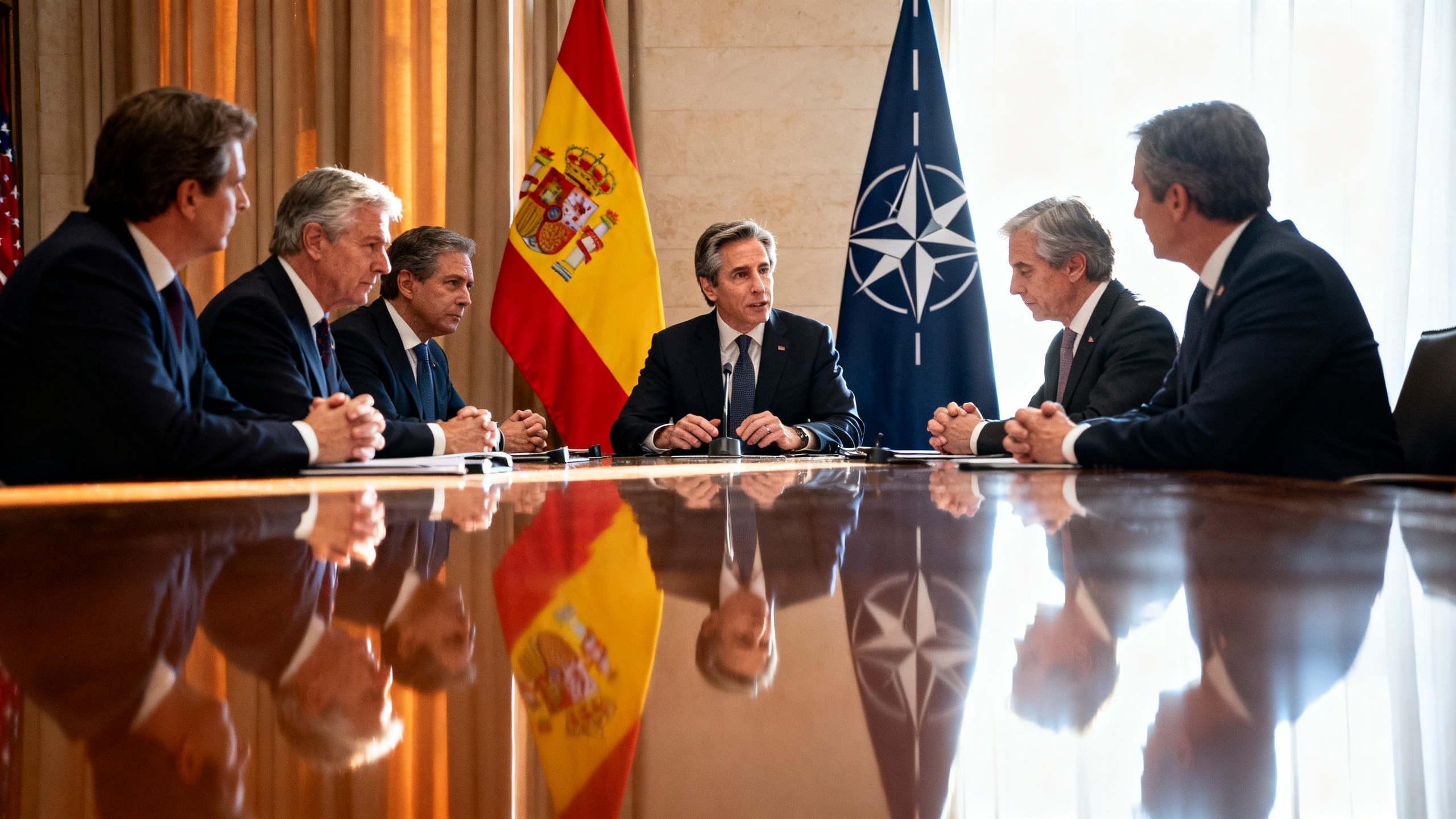 El Pentágono evalúa suspender la membresía de España en la OTAN por desacuerdos sobre Irán Español.News