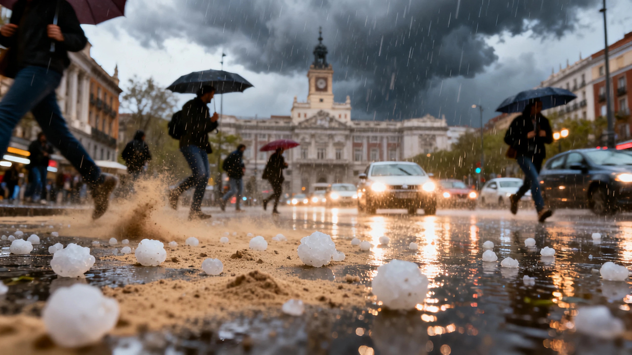 En Madrid y Andalucía se esperan lluvias intensas con granizo y bruscos cambios de temperatura Español.News