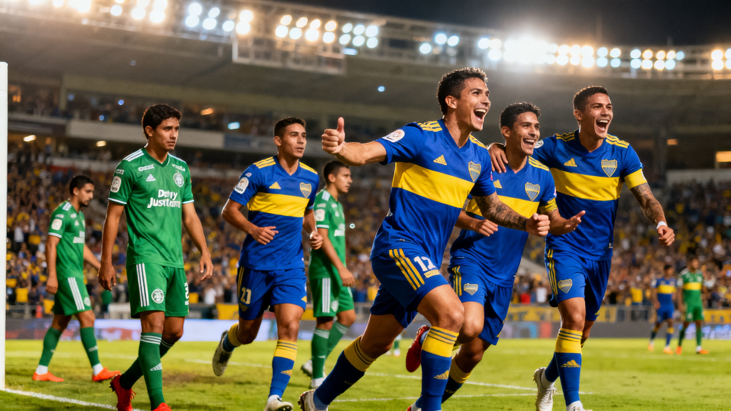 Explosión goleadora en Varela: cómo Boca Juniors aseguró el liderato del grupo Español.News