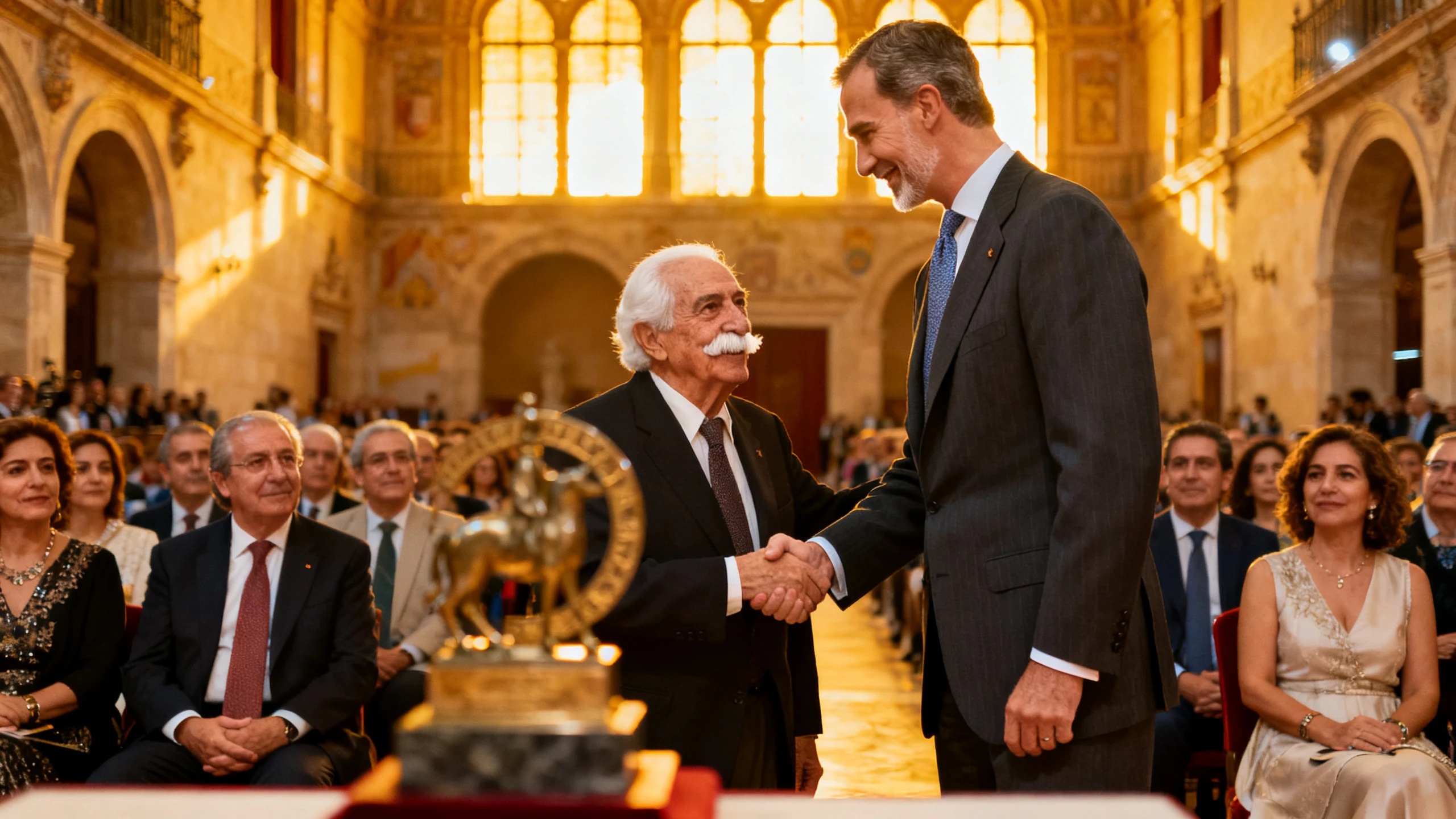 Entrega del Cervantes en Alcalá de Henares: énfasis en la libertad y la literatura de la memoria Español.News