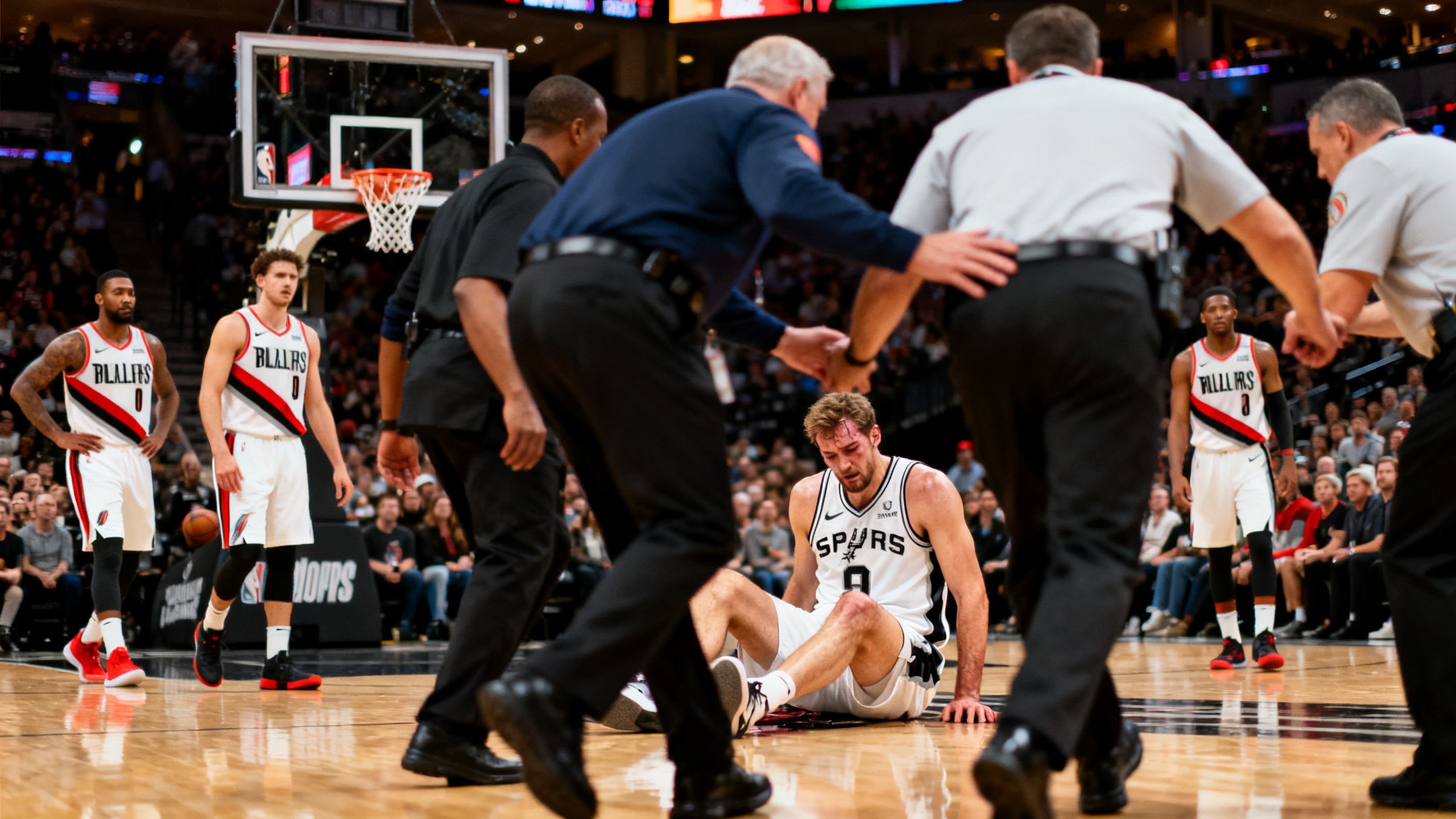 El pívot de los San Antonio Spurs podría perderse el resto de los partidos de la serie de playoffs Español.News