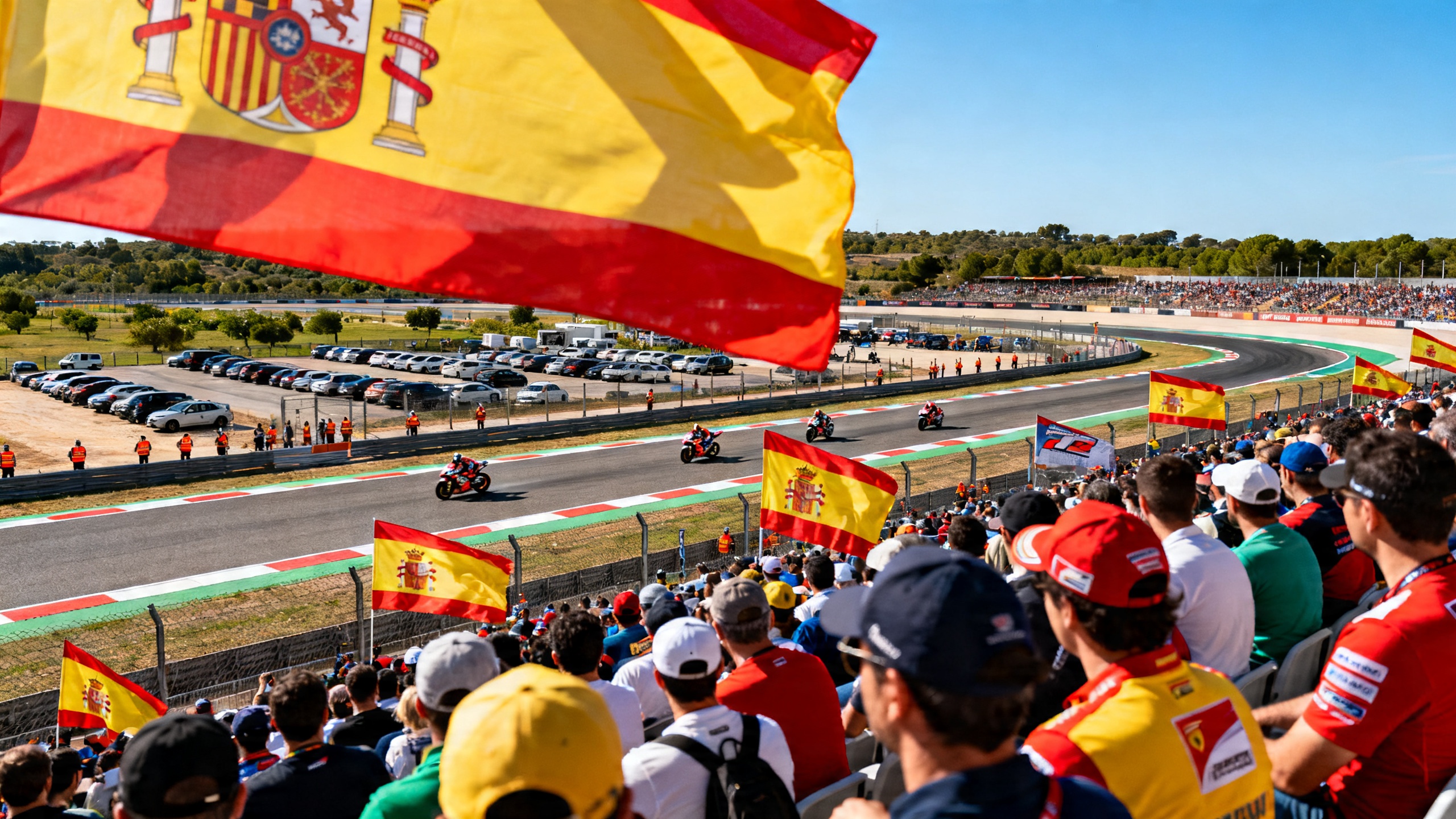 Comienza el MotoGP en Jerez: novedades para público y transporte Español.News