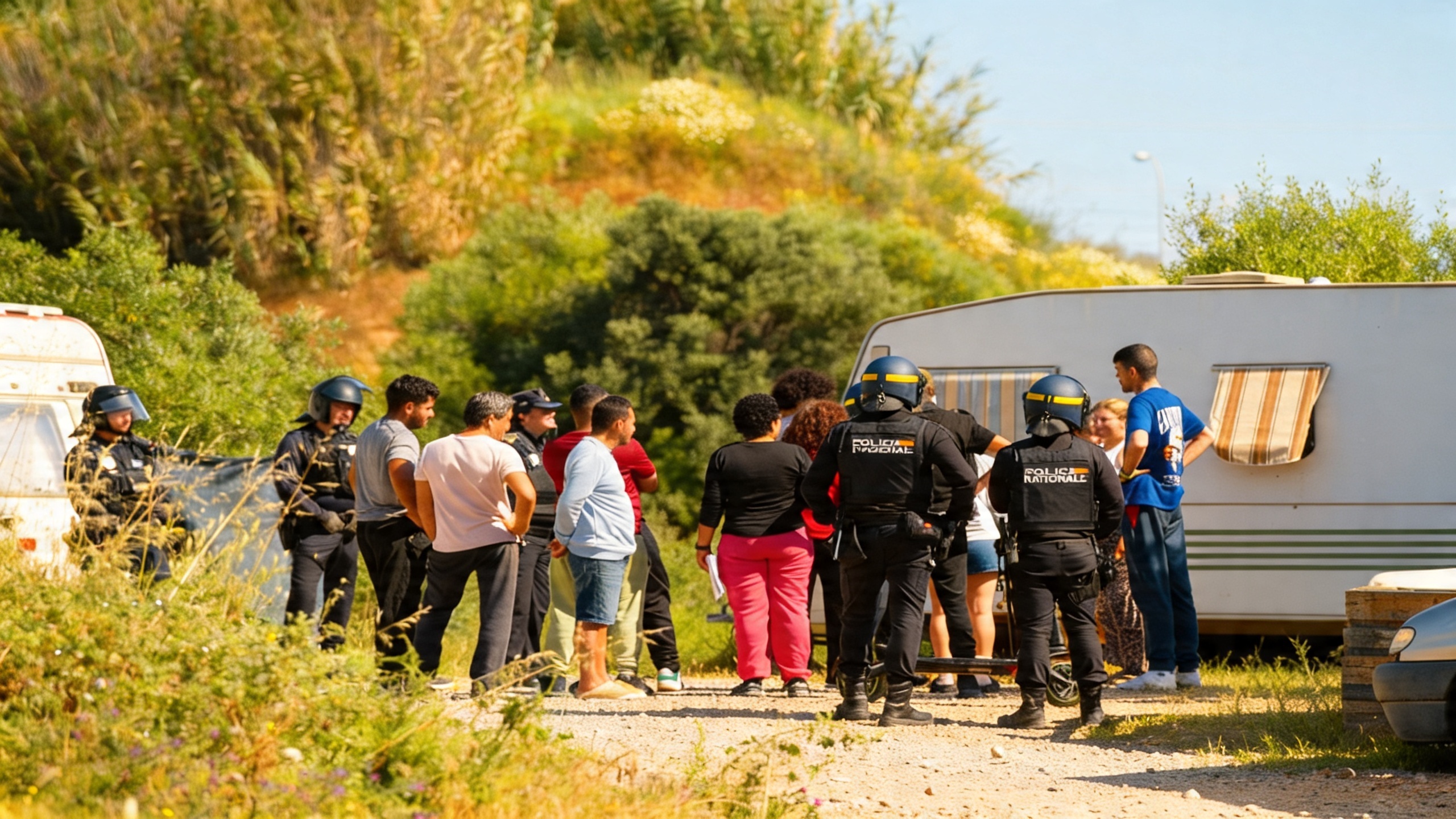 Las autoridades de Ibiza culminaron el desalojo del mayor asentamiento ilegal de la isla Español.News