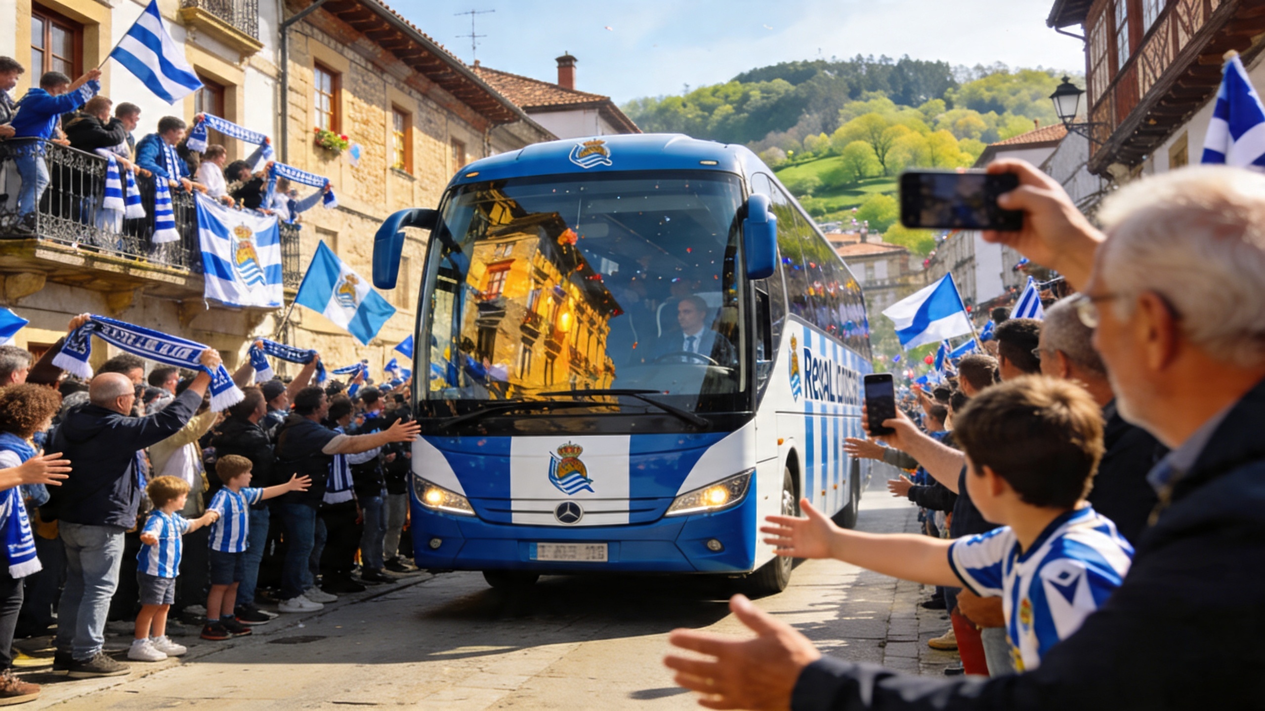 La ruta de los campeones: cómo la Real Sociedad transformará el domingo en Gipuzkoa Español.News