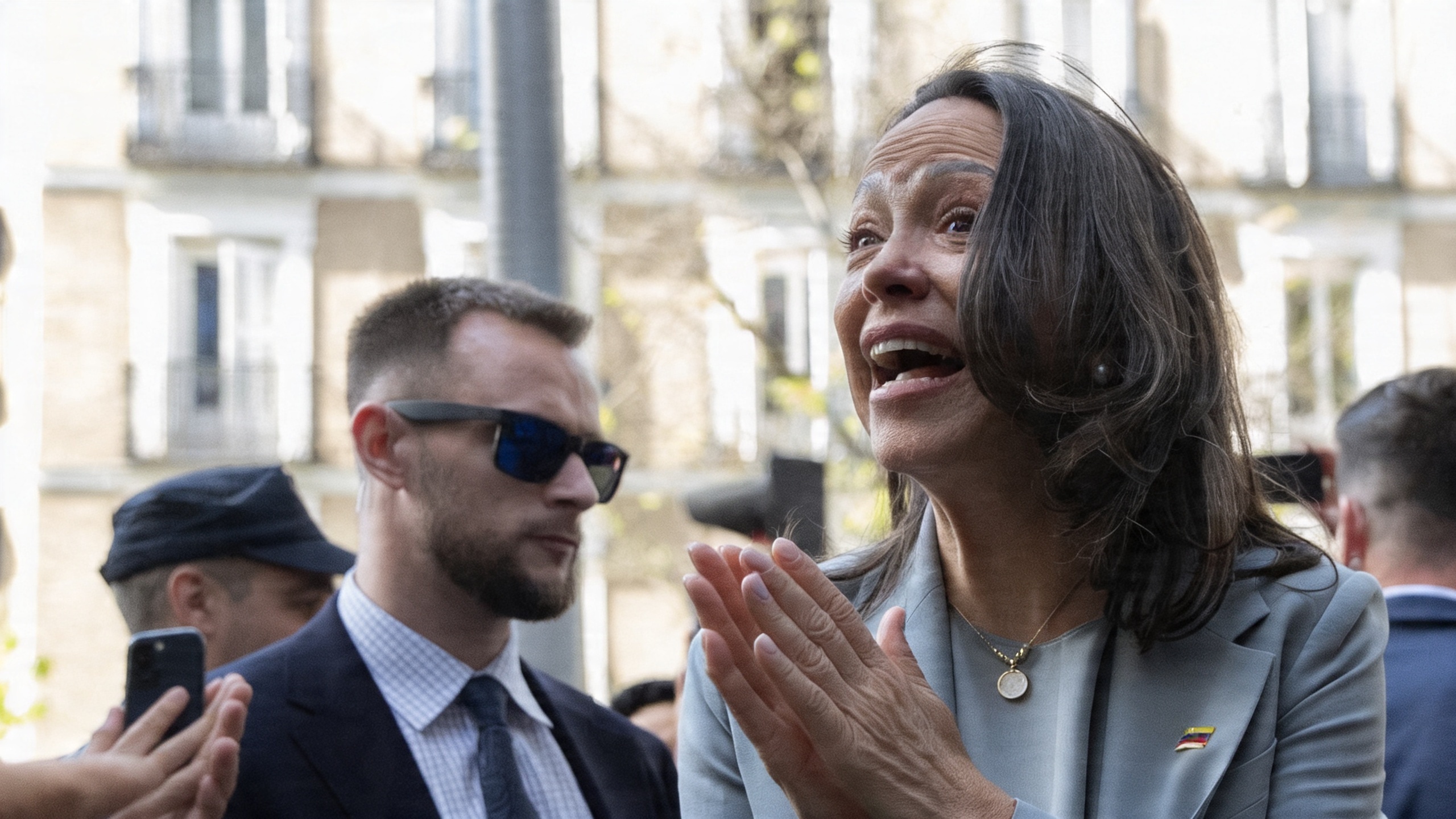 Oposición venezolana se reúne con políticos españoles en el centro de Madrid Español.News