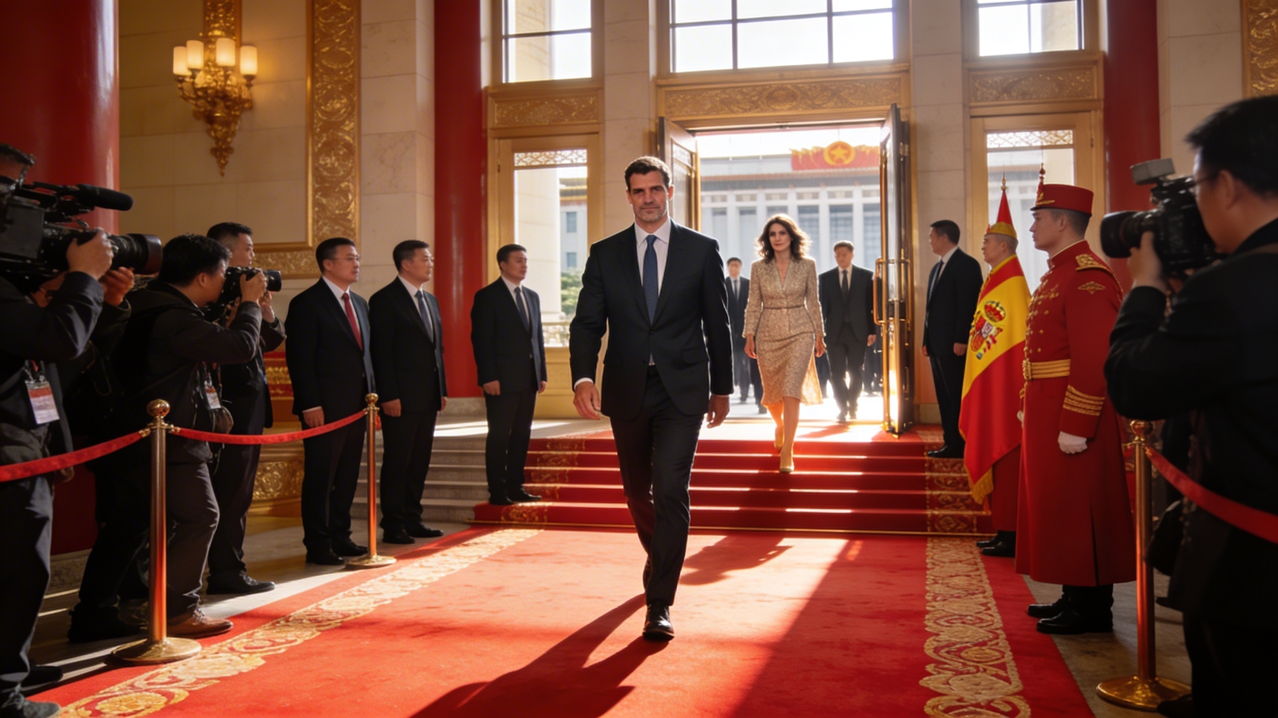 El viaje de la esposa de Sánchez despierta interés y debate en China Español.News