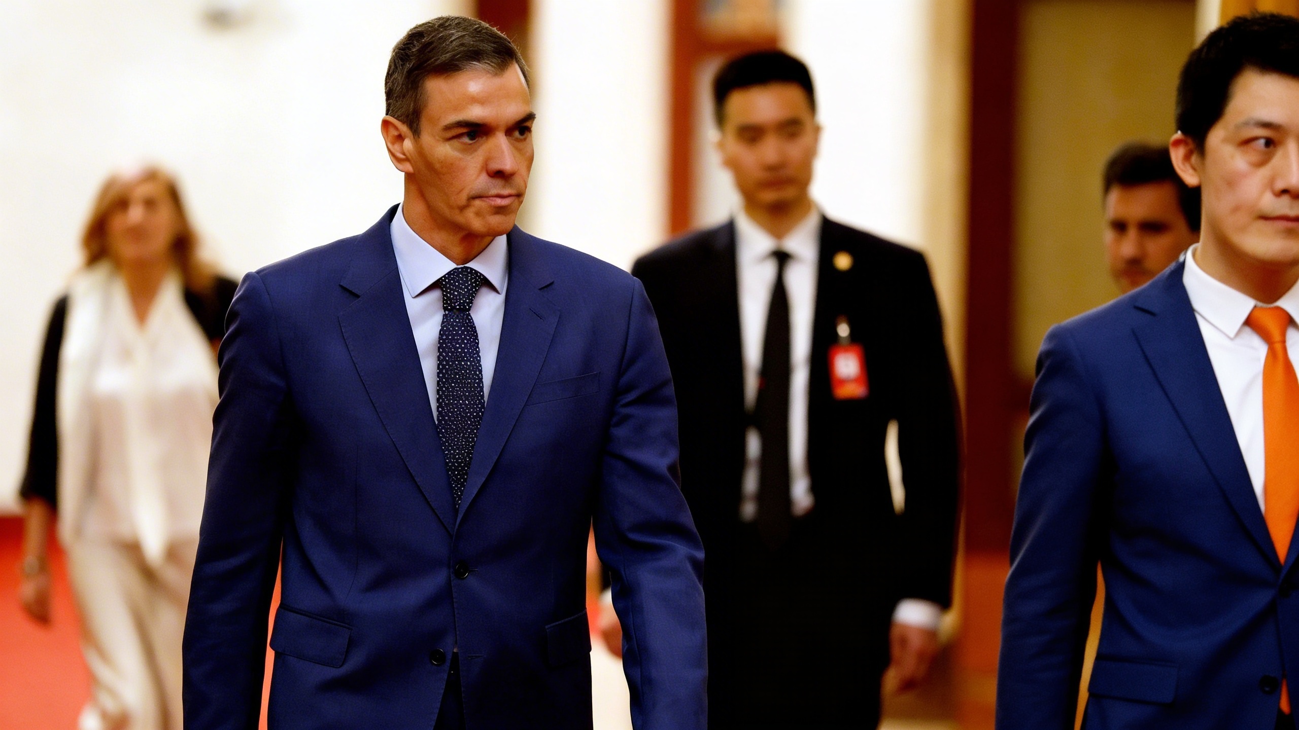 La reunión de Sánchez en Pekín y el caso de su esposa generan debate Español.News