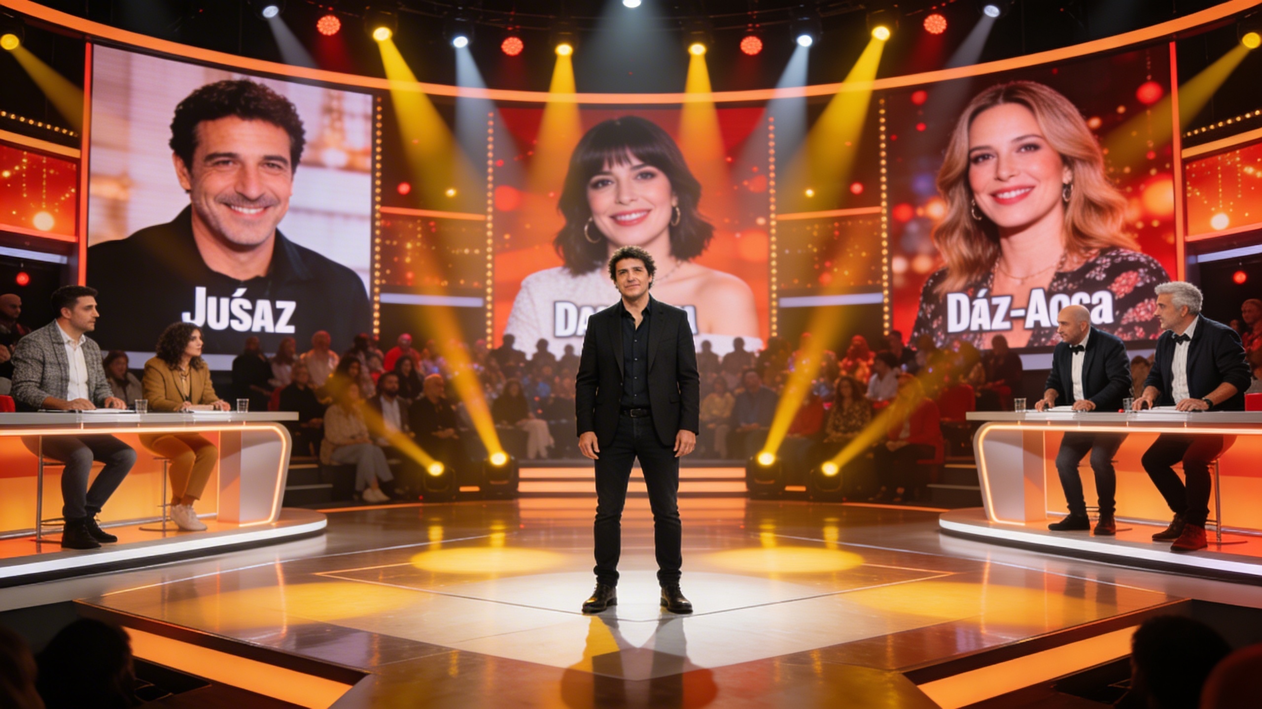 La presentadora Henar Álvarez recibe a celebridades en su programa semanal Español.News