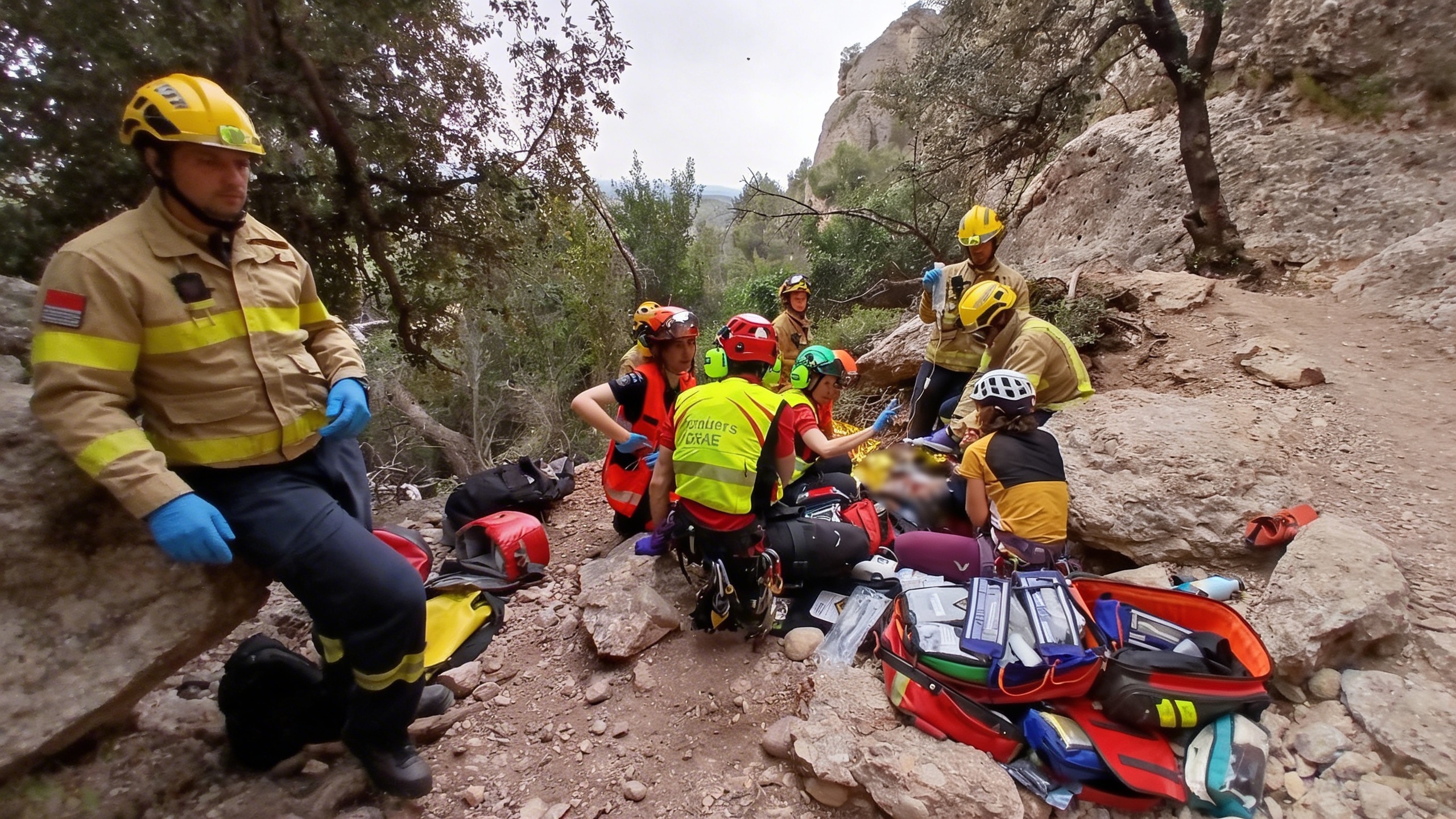 Desprendimiento de rocas en Cataluña deja heridos graves Español.News
