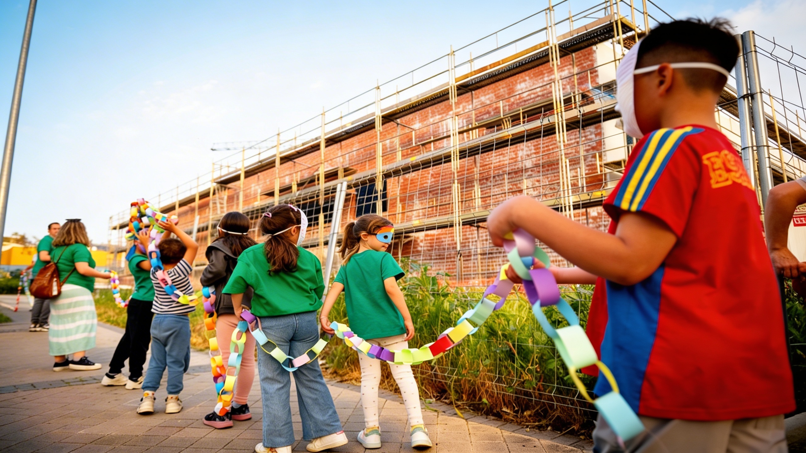 Familias exigen finalizar la construcción inacabada del colegio en Rivas Vaciamadrid Español.News