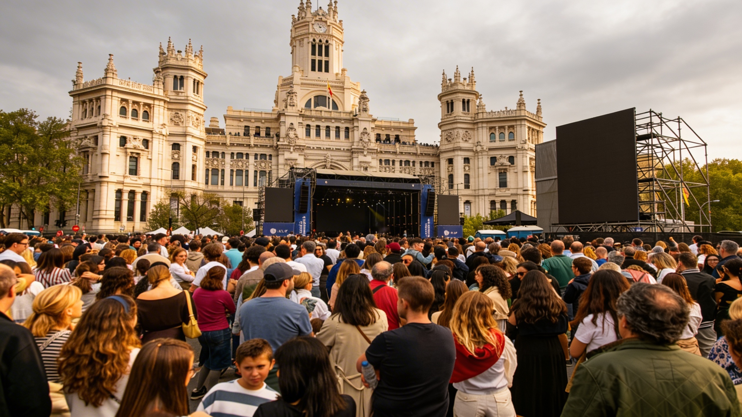 Miles disfrutan de Hakuna y Boney M en una plaza de Madrid Español.News