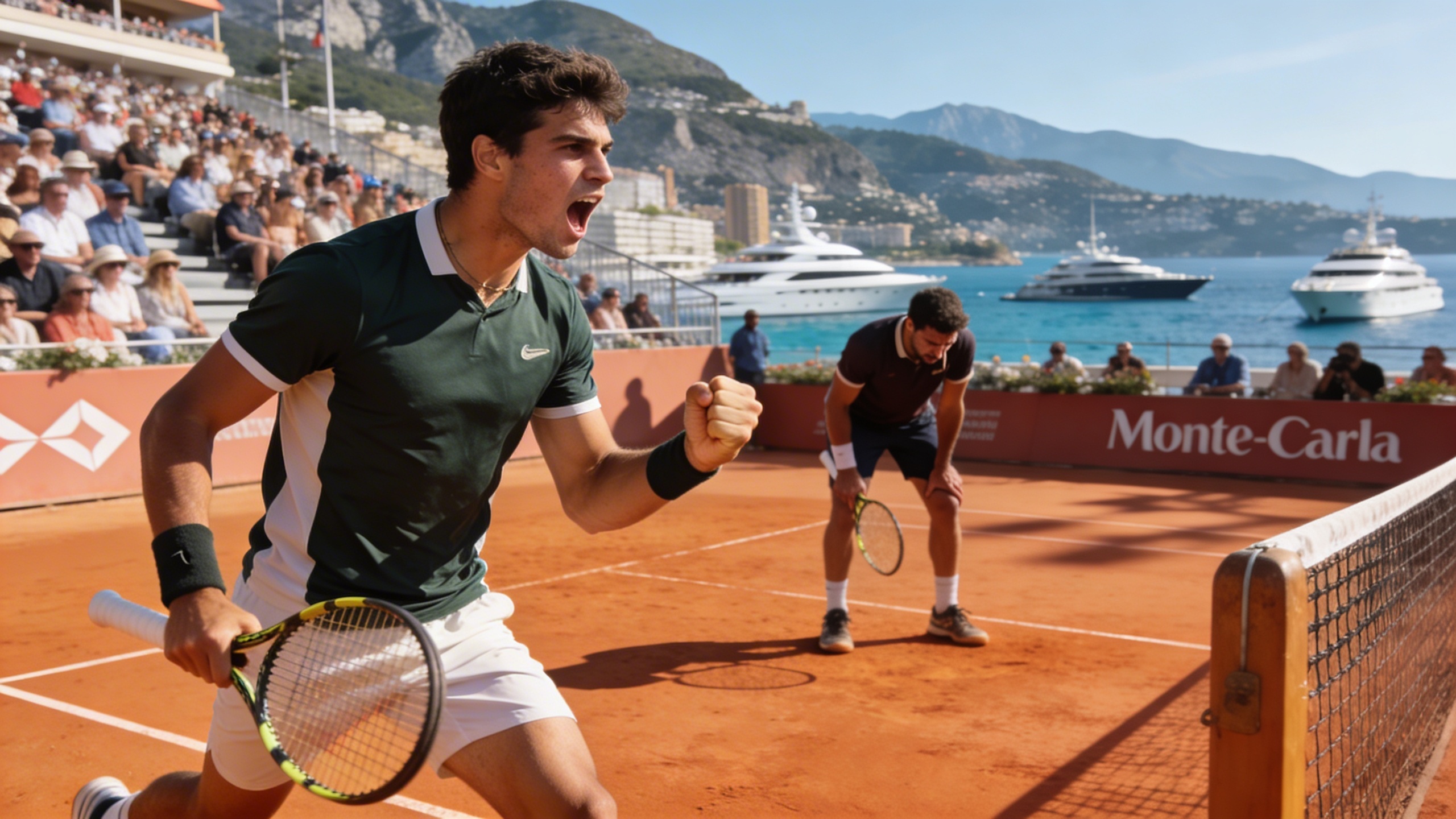 Alcaraz y Sinner frente a frente sus resultados en Montecarlo Español.News