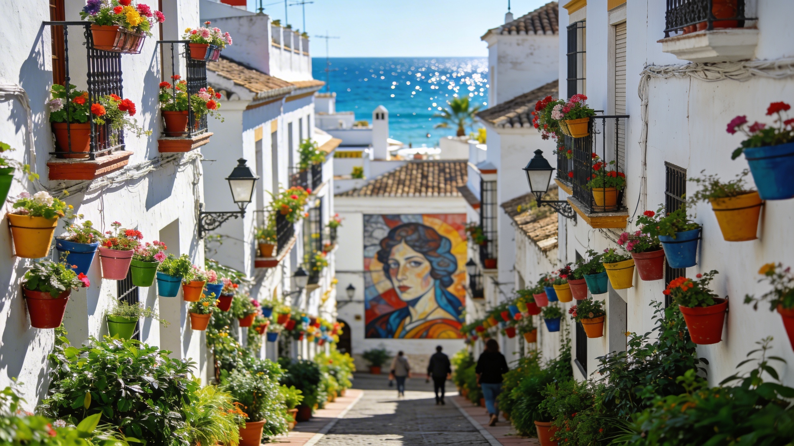 Clima especial y arte urbano caracterizan Estepona Español.News