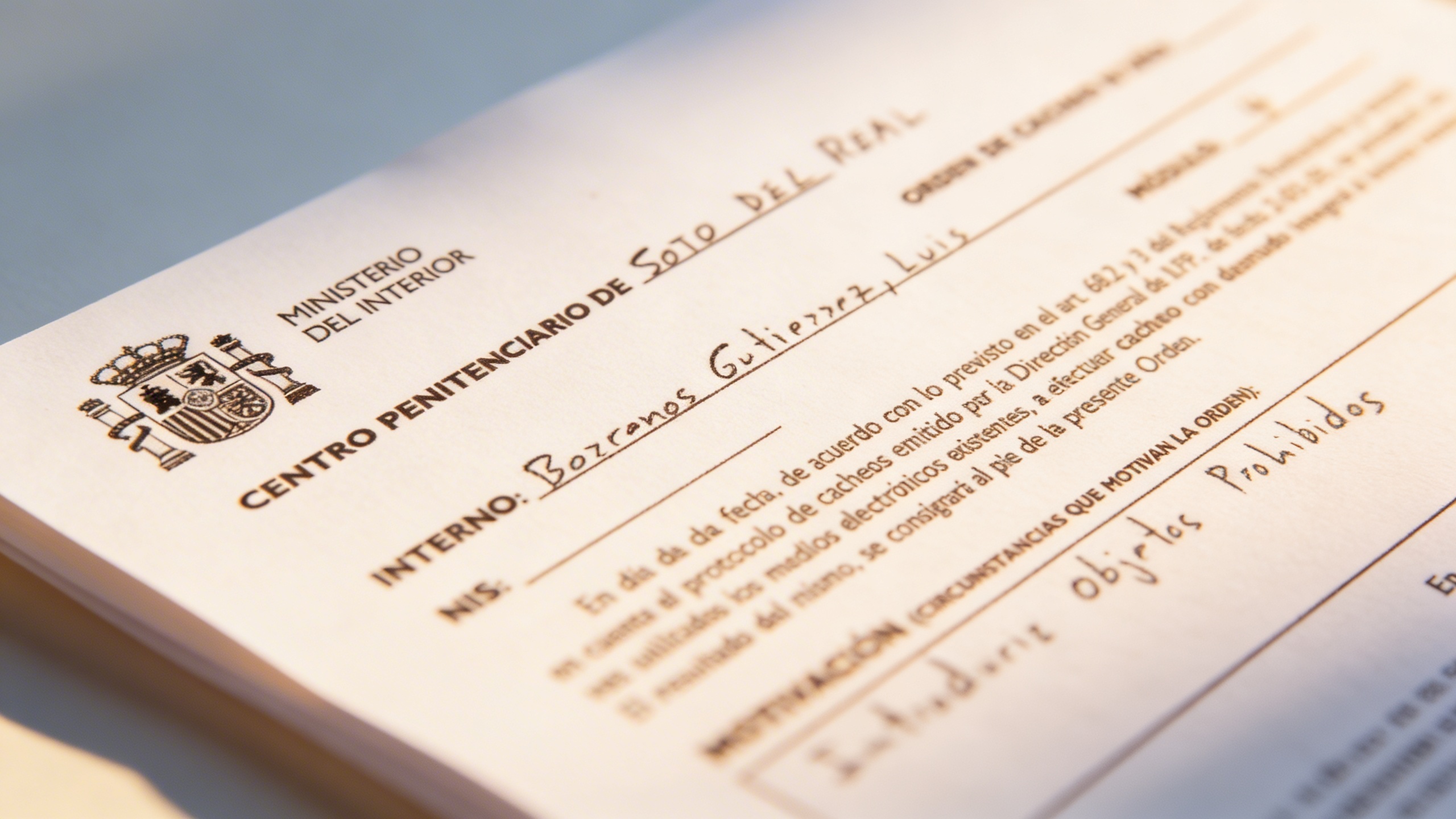 Revelan los informes disciplinarios de Bárcenas en prisión Español.News
