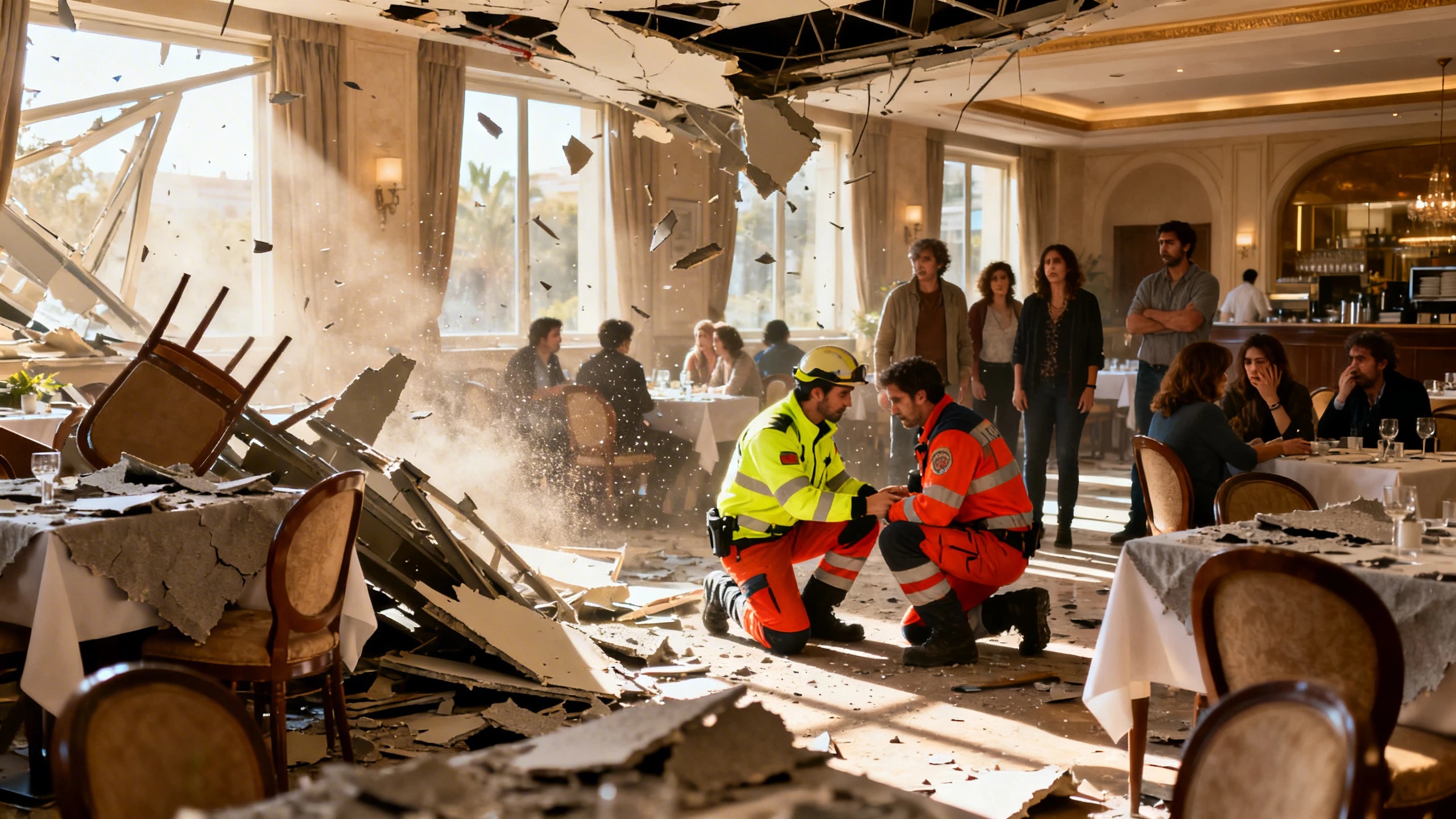 Incidente inesperado sacude un restaurante de hotel en Benidorm Español.News