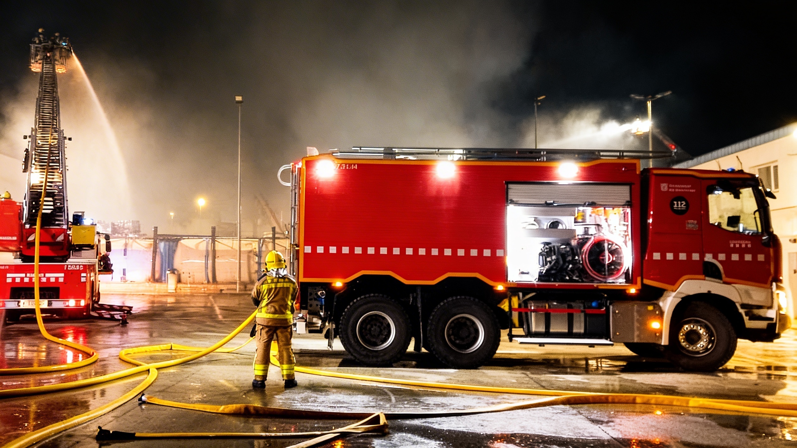 Heridos tras un incendio en un edificio residencial en L'Hospitalet Español.News