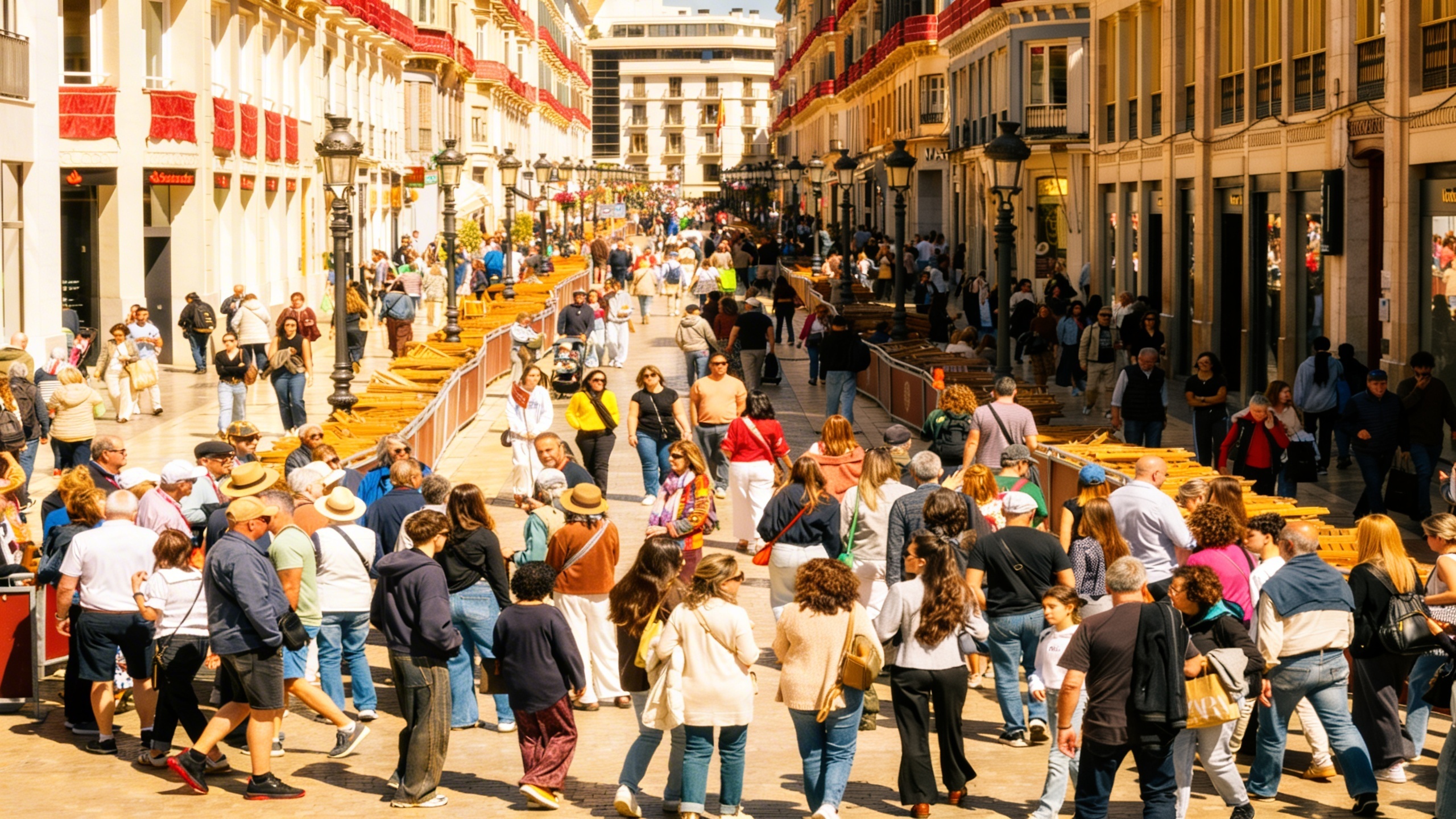 El turismo en Málaga sigue en alza a pesar de la suspensión del AVE Español.News
