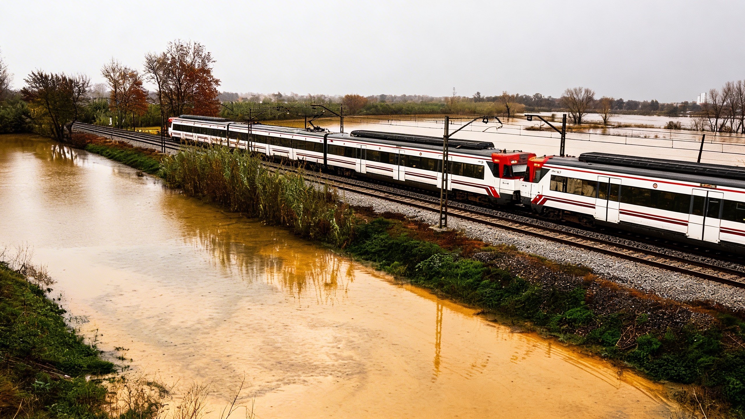Alertan en Cataluña por riesgo de avalanchas y posible suspensión de trenes Español.News