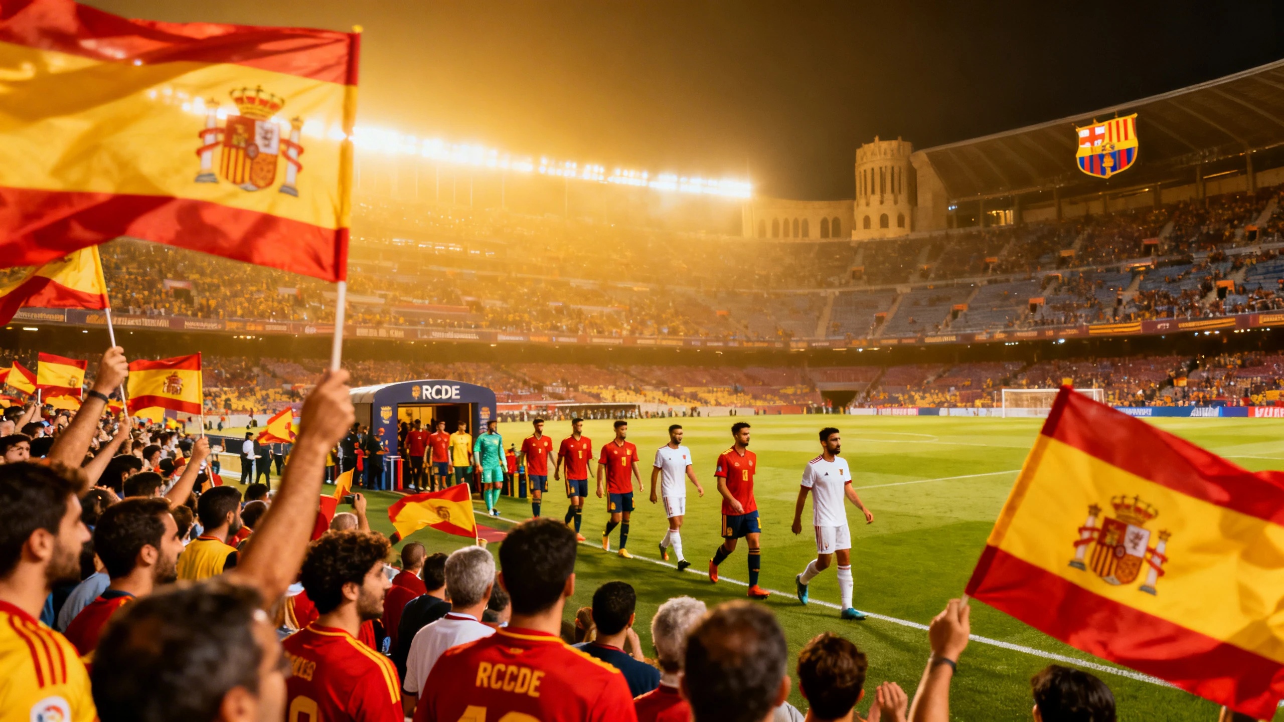 Plantilla de España para el partido crucial en Barcelona Español.News