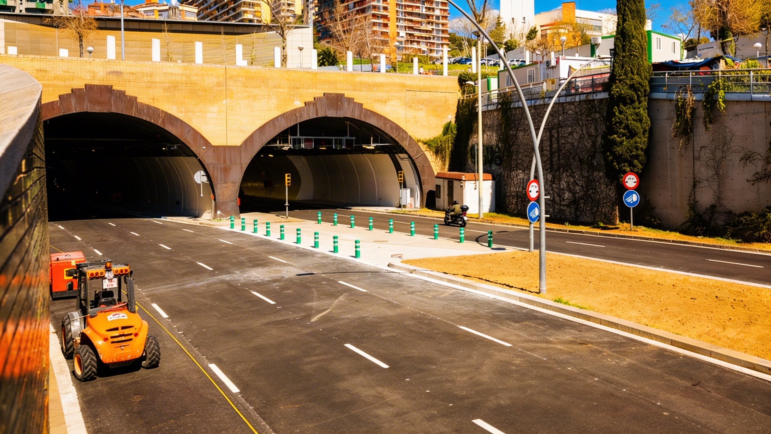 Barcelona reabre el túnel al tráfico tras finalizar las obras Español.News