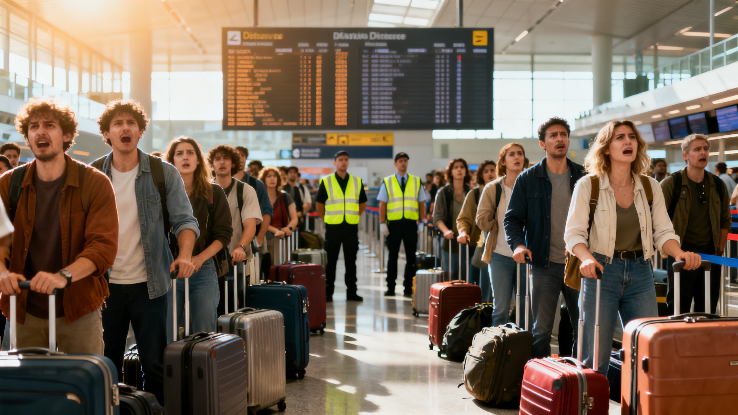 Fechas clave de interrupciones masivas en aeropuertos de España Español.News