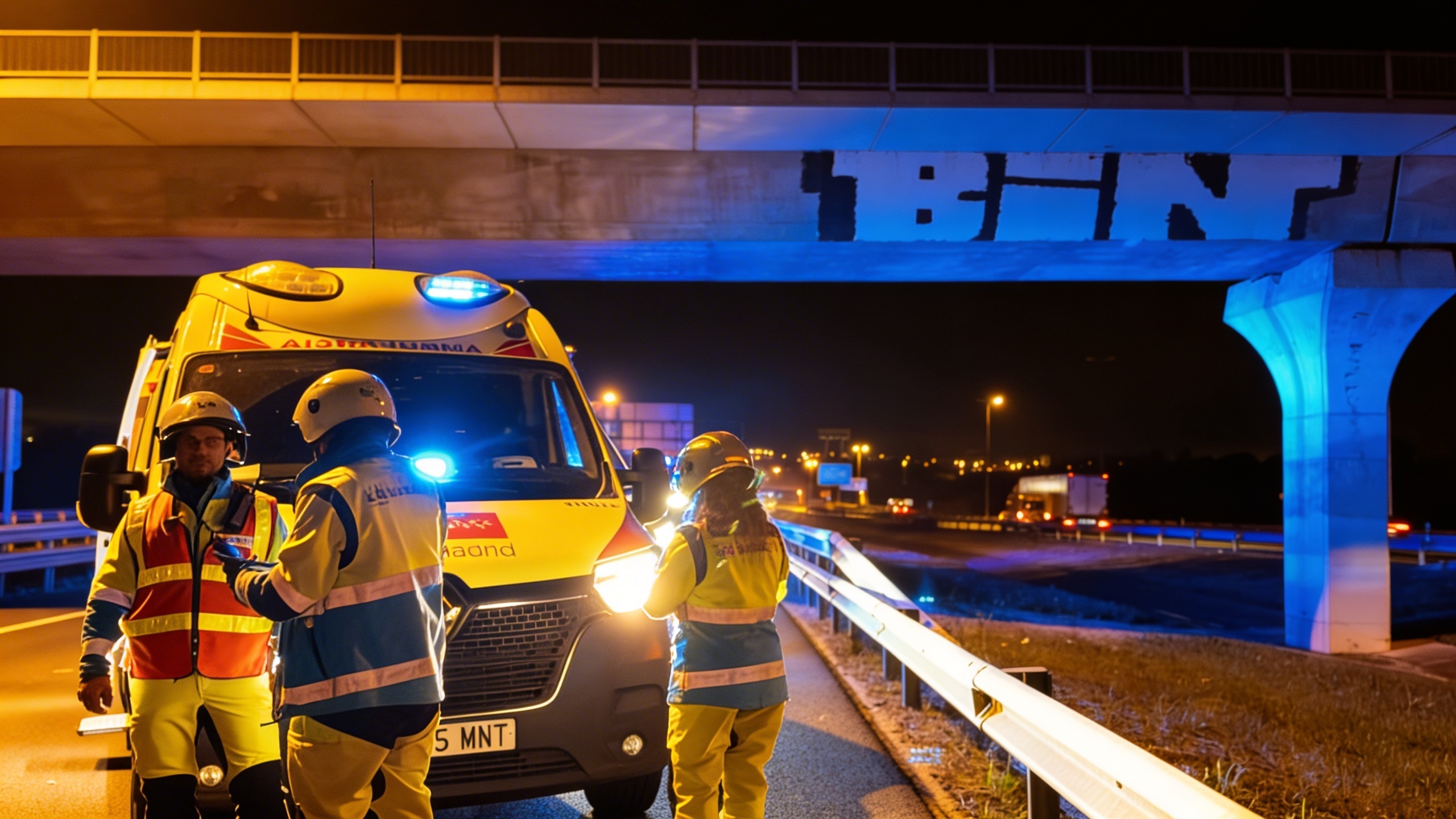Accidente inesperado en la autopista M-50 de Madrid Español.News