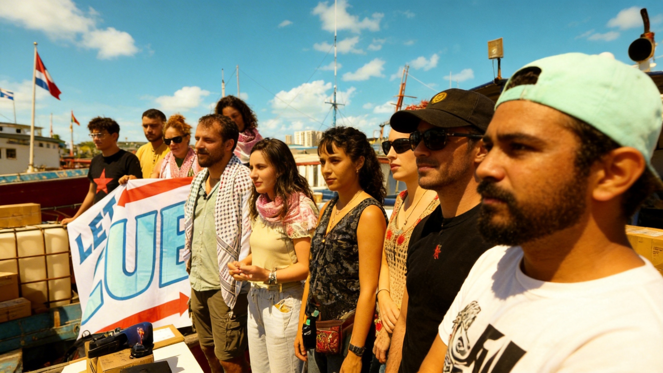 Una expedición humanitaria parte rumbo a Cuba Español.News