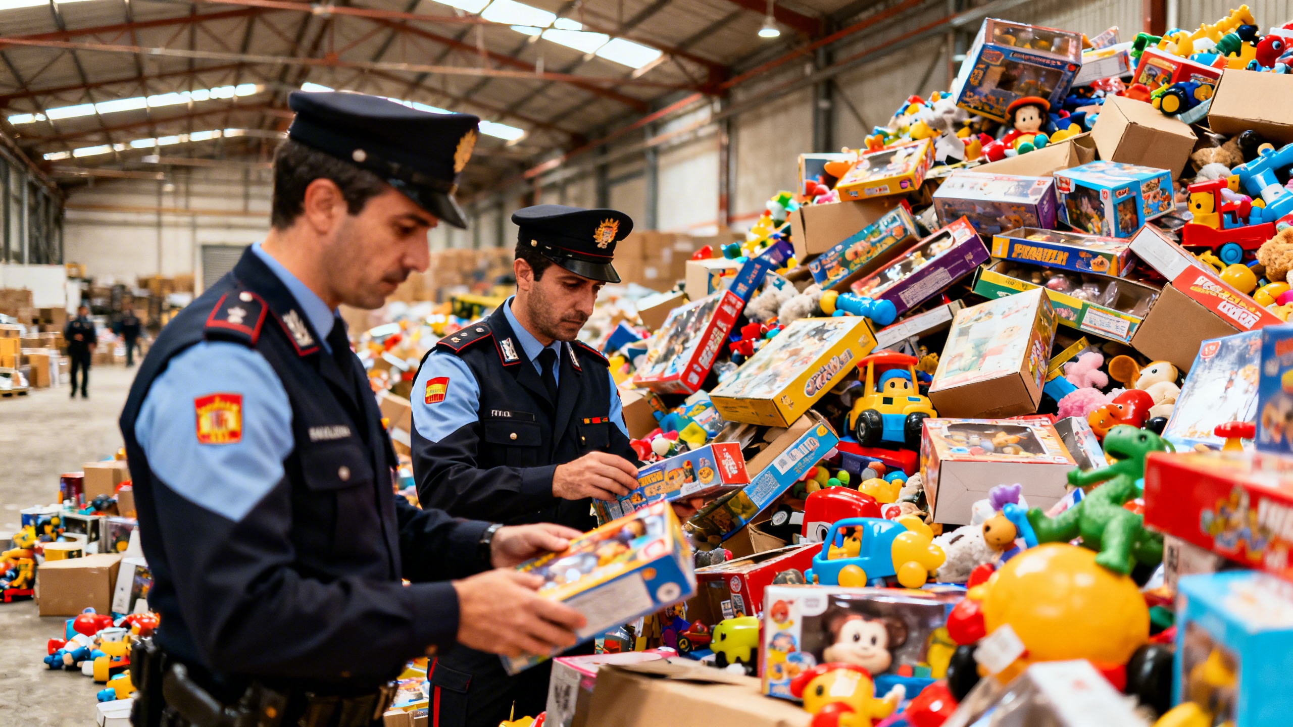 Descubren grandes envíos de productos falsificados hacia Madrid Español.News