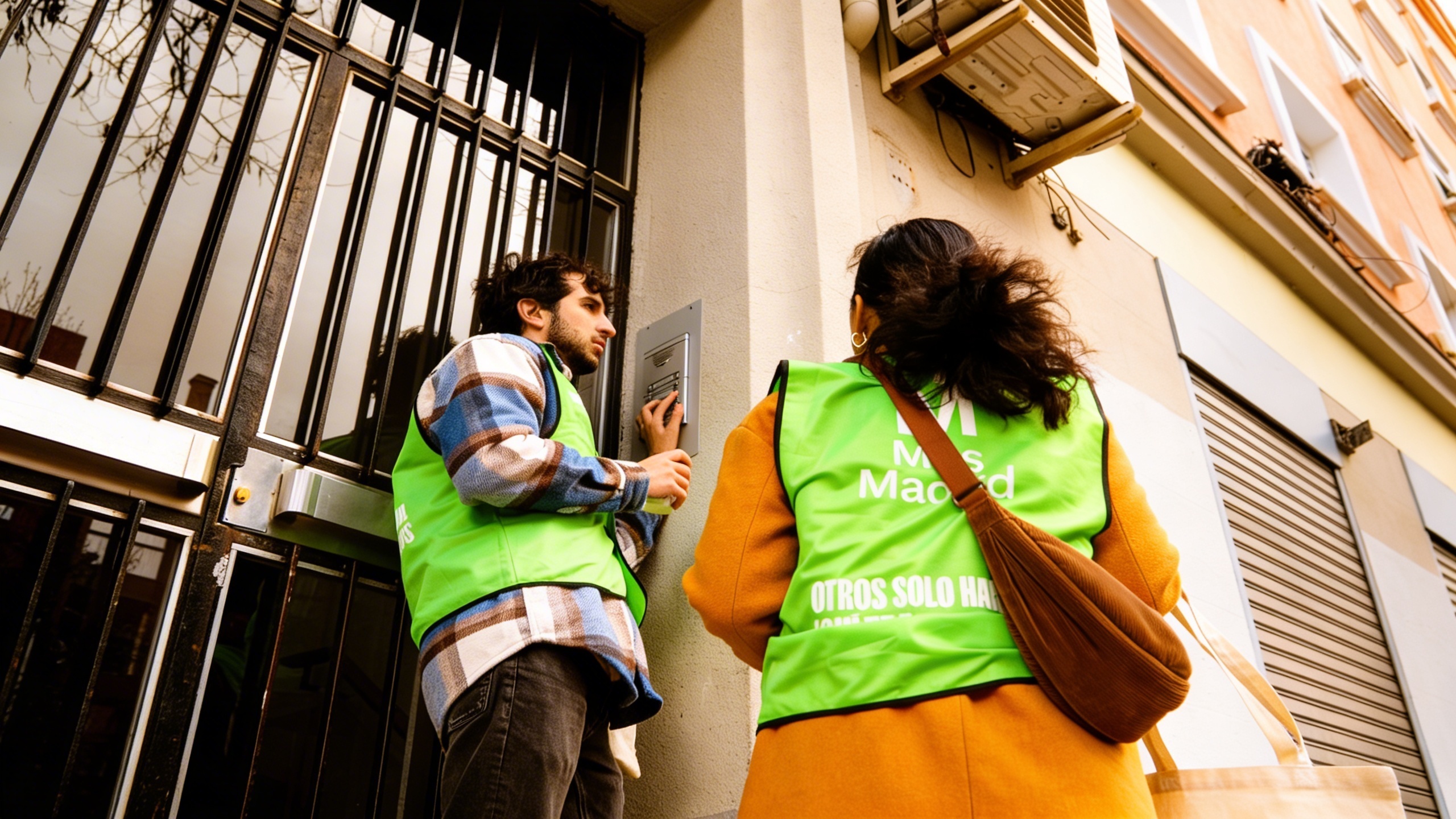 Voluntarios contactan con madrileños para preparar las próximas elecciones Español.News