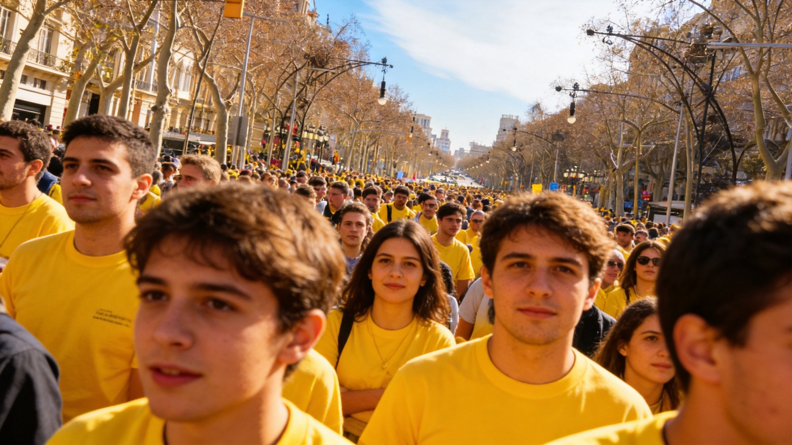 Docentes catalanes exigen mejoras en centros educativos y condiciones salariales Español.News