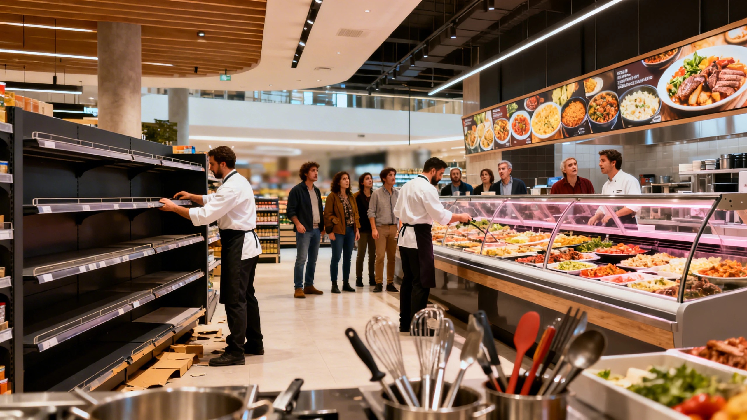 Mercadona обновляет формат: новые зоны для покупателей, кухни исчезают Español.News