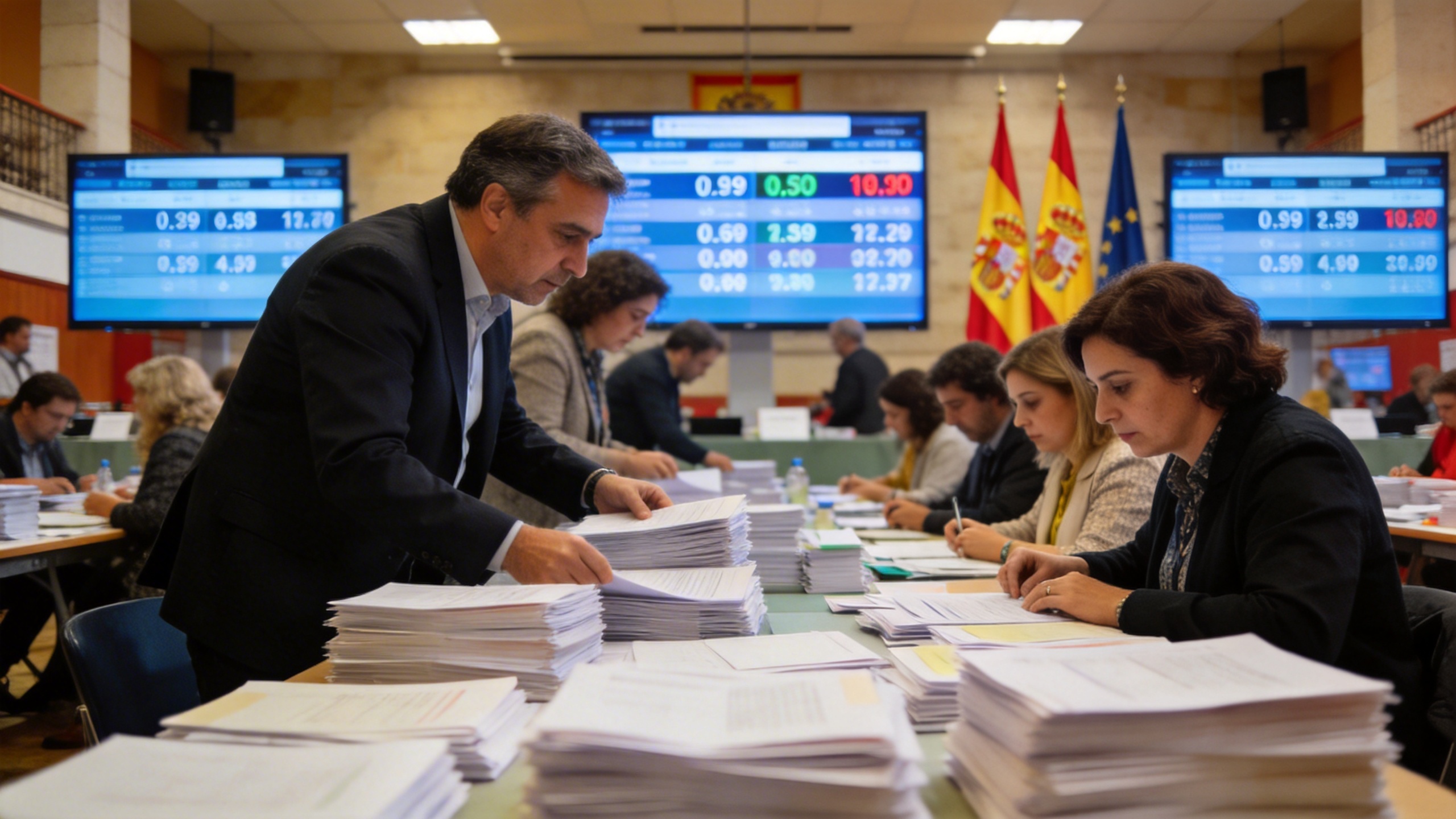 Cambios clave en la asignación de escaños en el parlamento regional Español.News