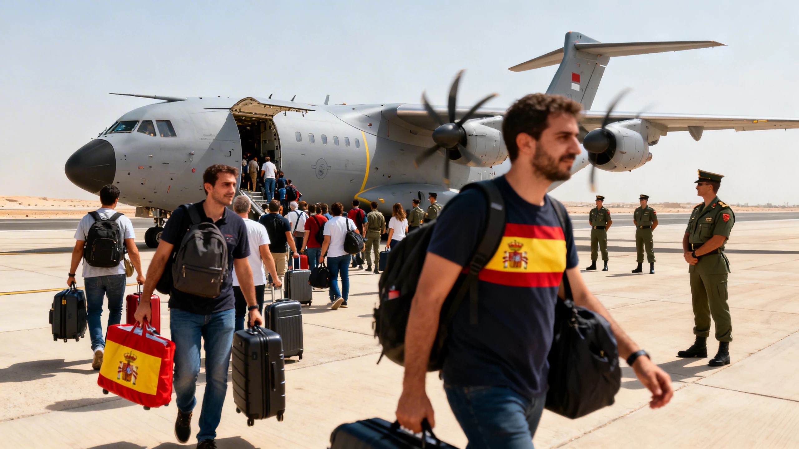 Misiones de emergencia para repatriar ciudadanos españoles desde Omán Español.News