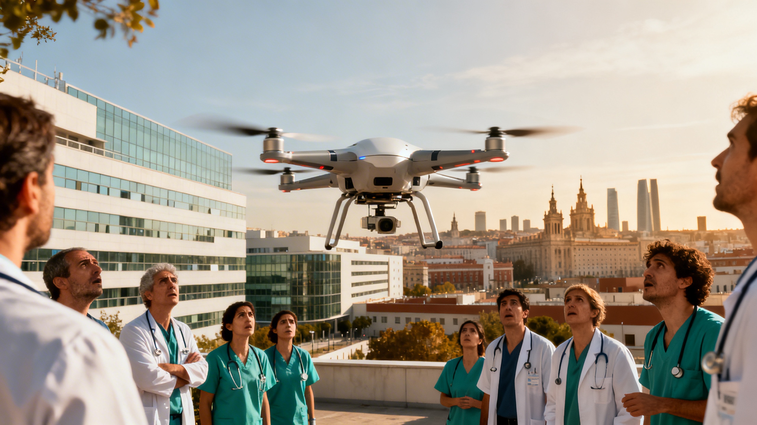 Innovadores proyectos de drones llegan a Madrid y transforman la vida urbana de forma inesperada Español.News