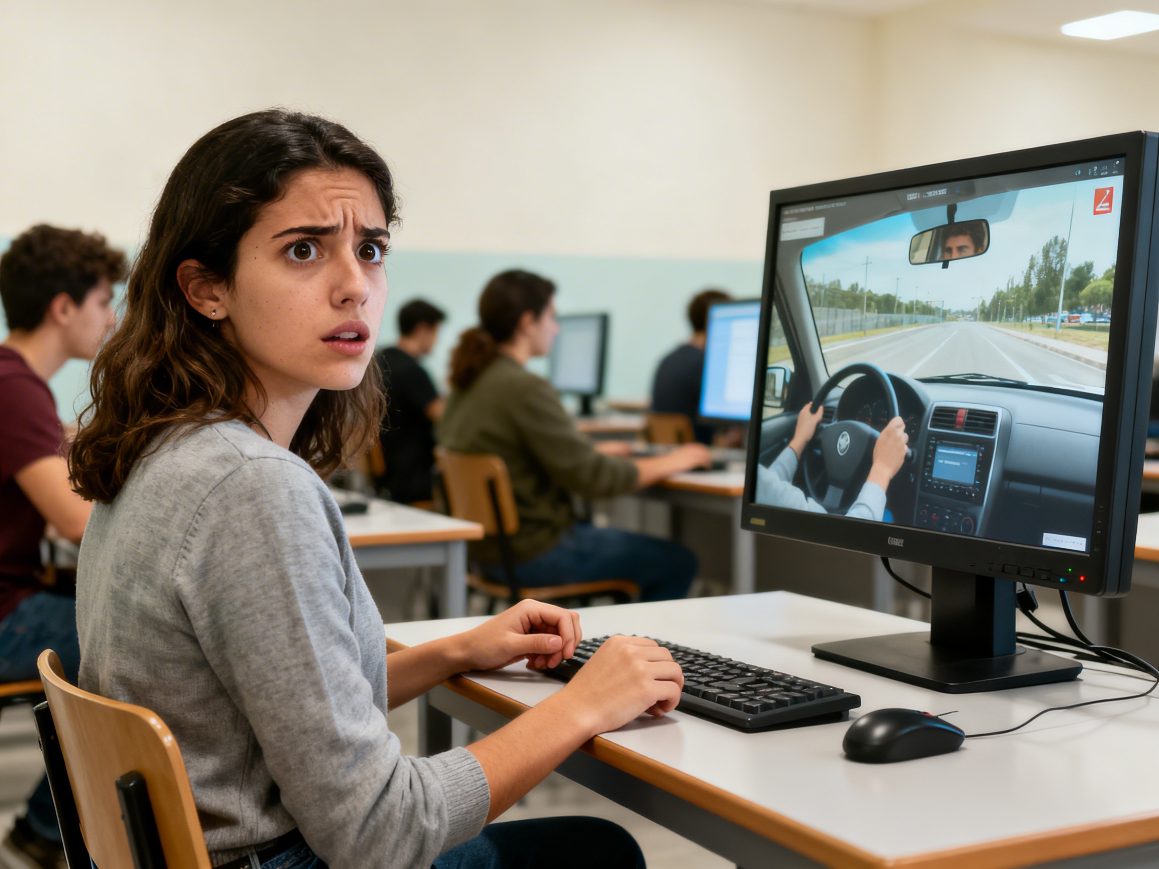 Atención: nuevas preguntas en formato vídeo revolucionan el examen de conducir en España, sorprende a los aspirantes y pone a prueba sus reflejos y conocimientos en situaciones reales Español.News