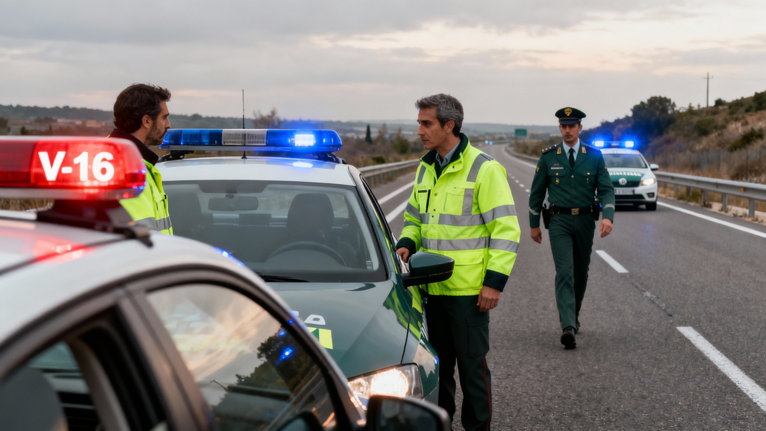 Miles de conductores en peligro de multas elevadas por los nuevos requisitos de la baliza V16: atentos a los cambios urgentes y a las duras sanciones, ¿estás preparado para cumplir las normas? Español.News