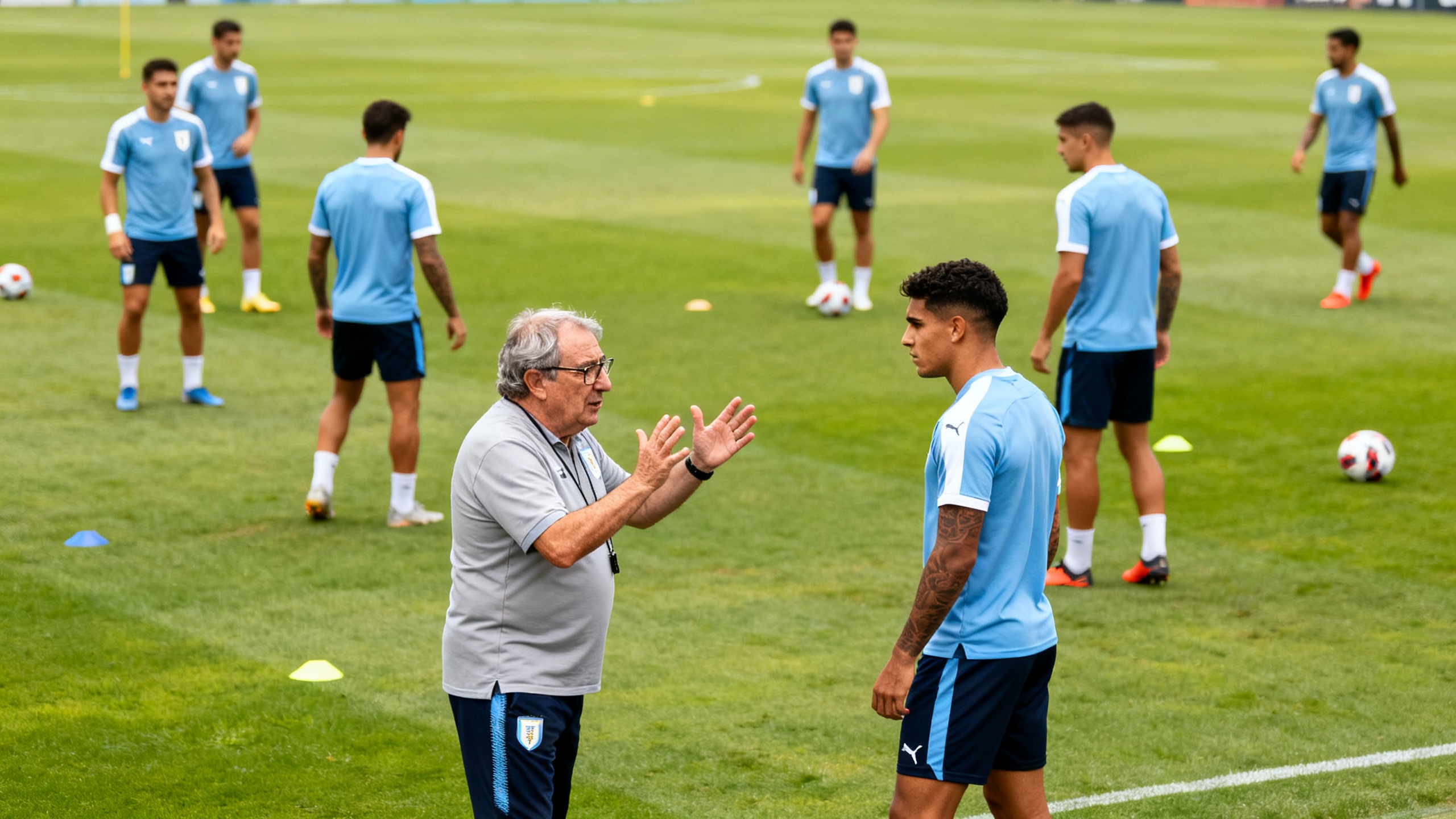 Por qué la ausencia de Suárez y Cavani puede cambiar el juego de la selección de Uruguay Español.News